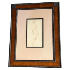 Pencil Sketch Print, American, Contemporary