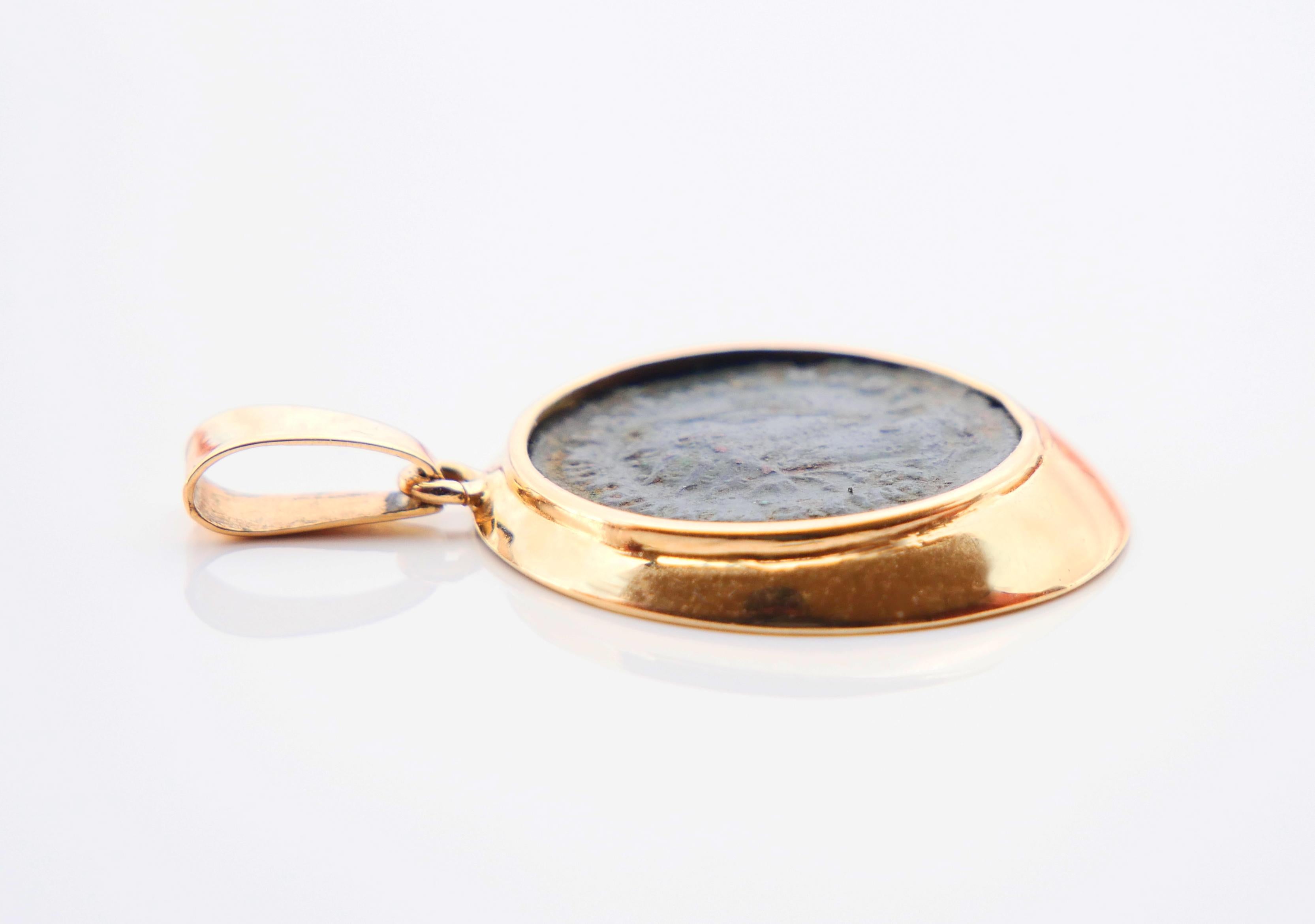 Ciondolo Moneta romana antica in oro 14K /6,73gr in vendita 2