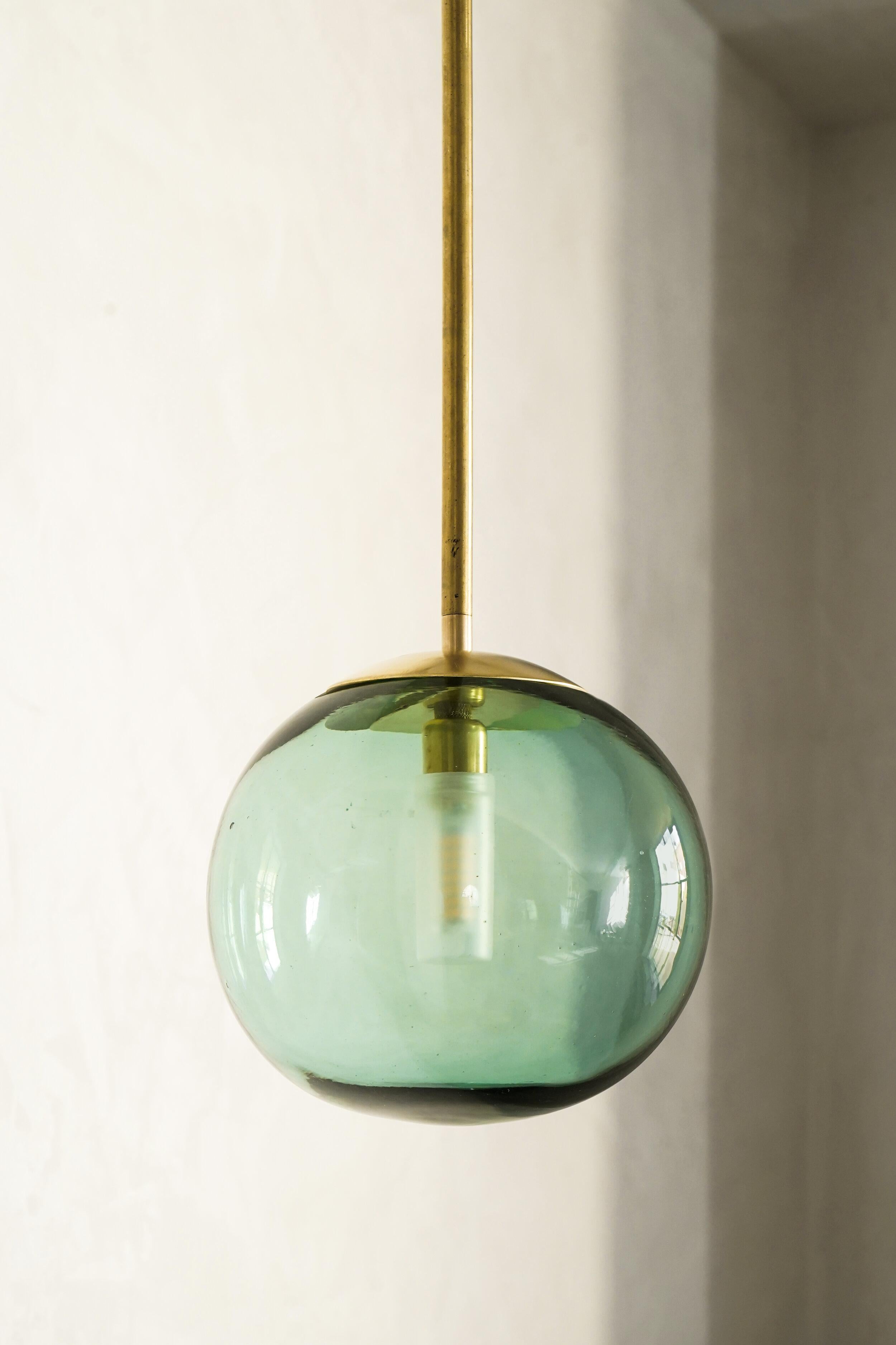 Spanish Pendant Ball Tube 18 by Contain For Sale