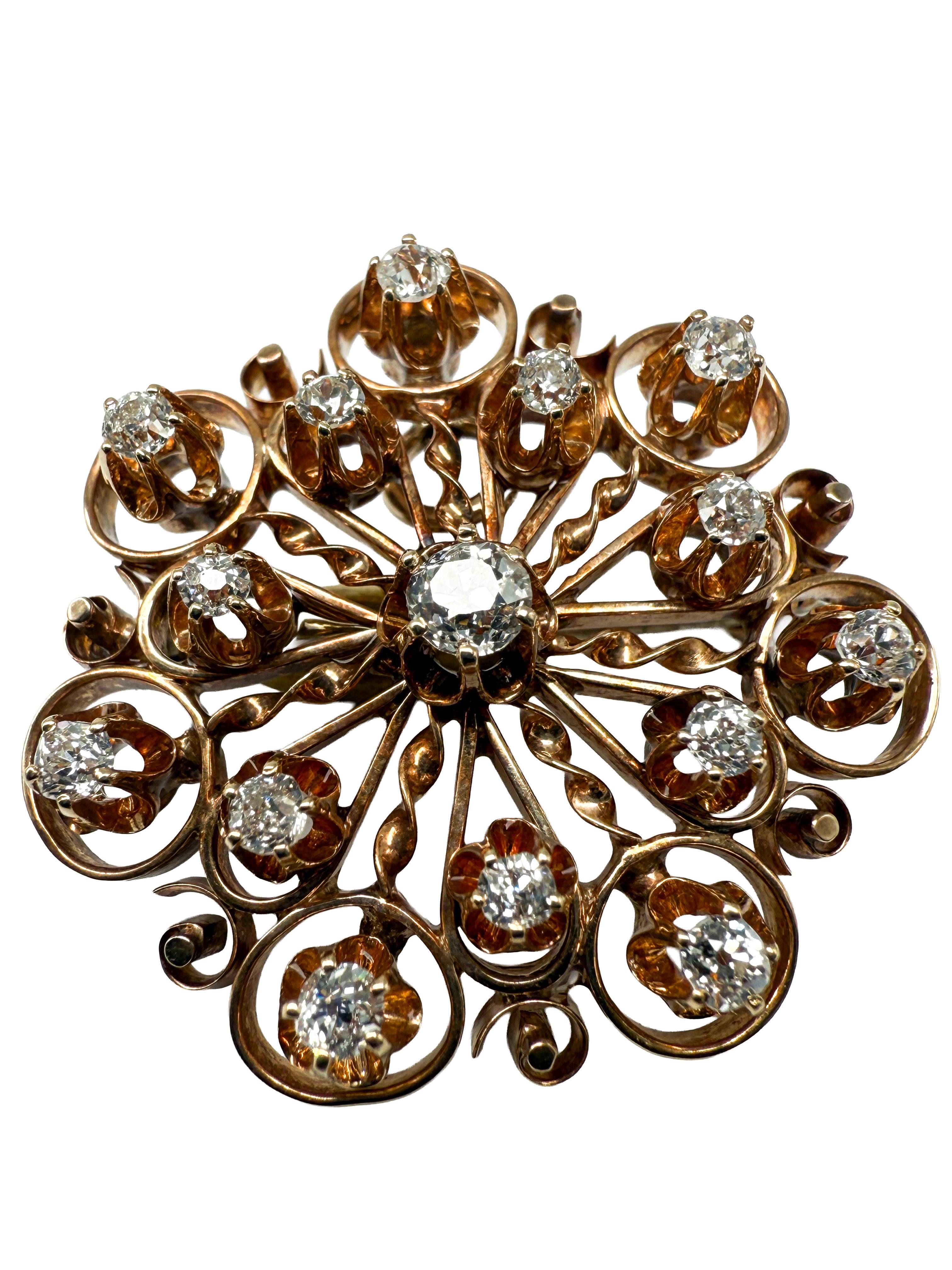 Timelessly elegant and artistically crafted – this exclusive pendant made of 14-karat yellow gold impresses with its exquisite workmanship and versatile wearability. With a diameter of 28 mm and a weight of 7.85 grams, it not only makes a visual