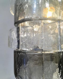 Lampe à suspension en verre de Murano de Carlo Nason, Italie, vers 1960