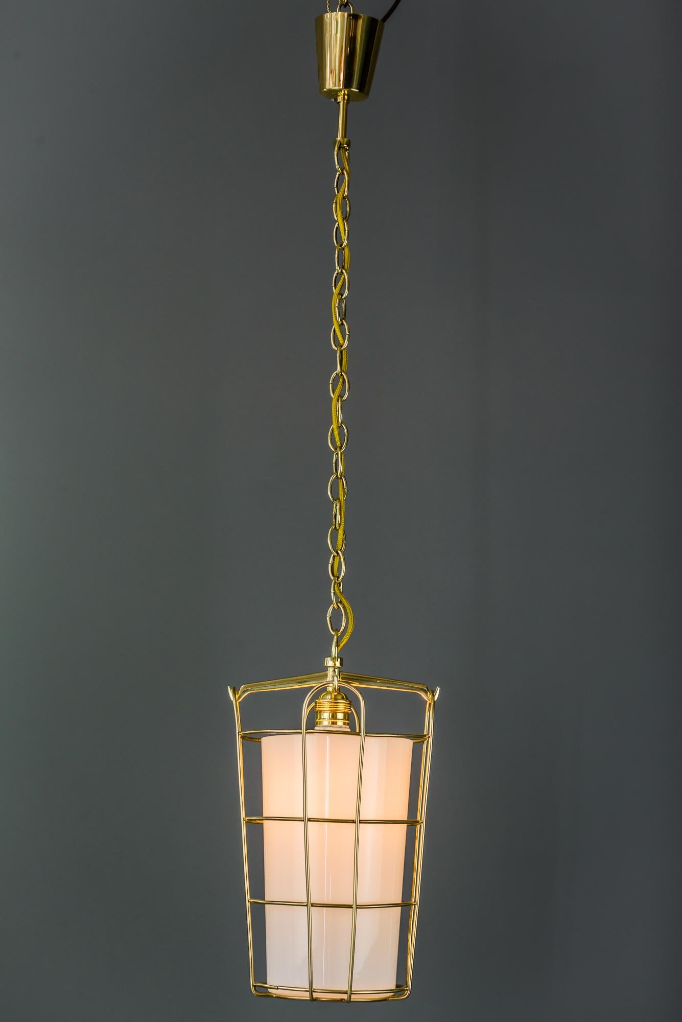 Lacquered Pendant by J.T Kalmar, circa 1950s For Sale