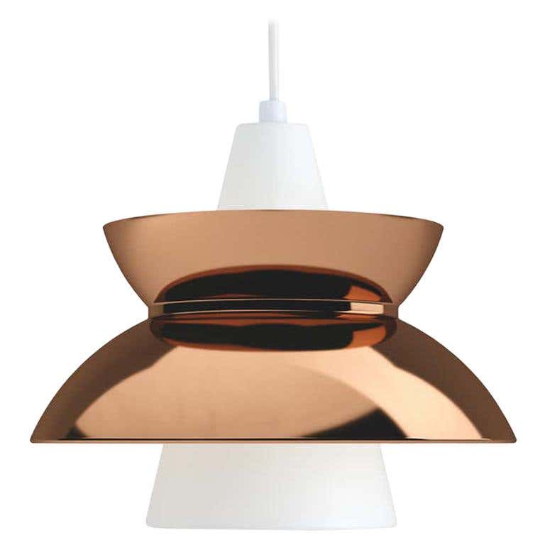 Louis Poulsen Gold Aeros Suspension Pendant Lamp Chandelier by Ross ...