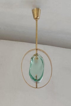 Colgante de Max Ingrand para Fontana Arte Model 1933, Italia, 1961