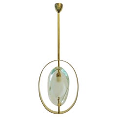 Pendant by Max Ingrand for Fontana Arte Model 1933, Italy, 1961