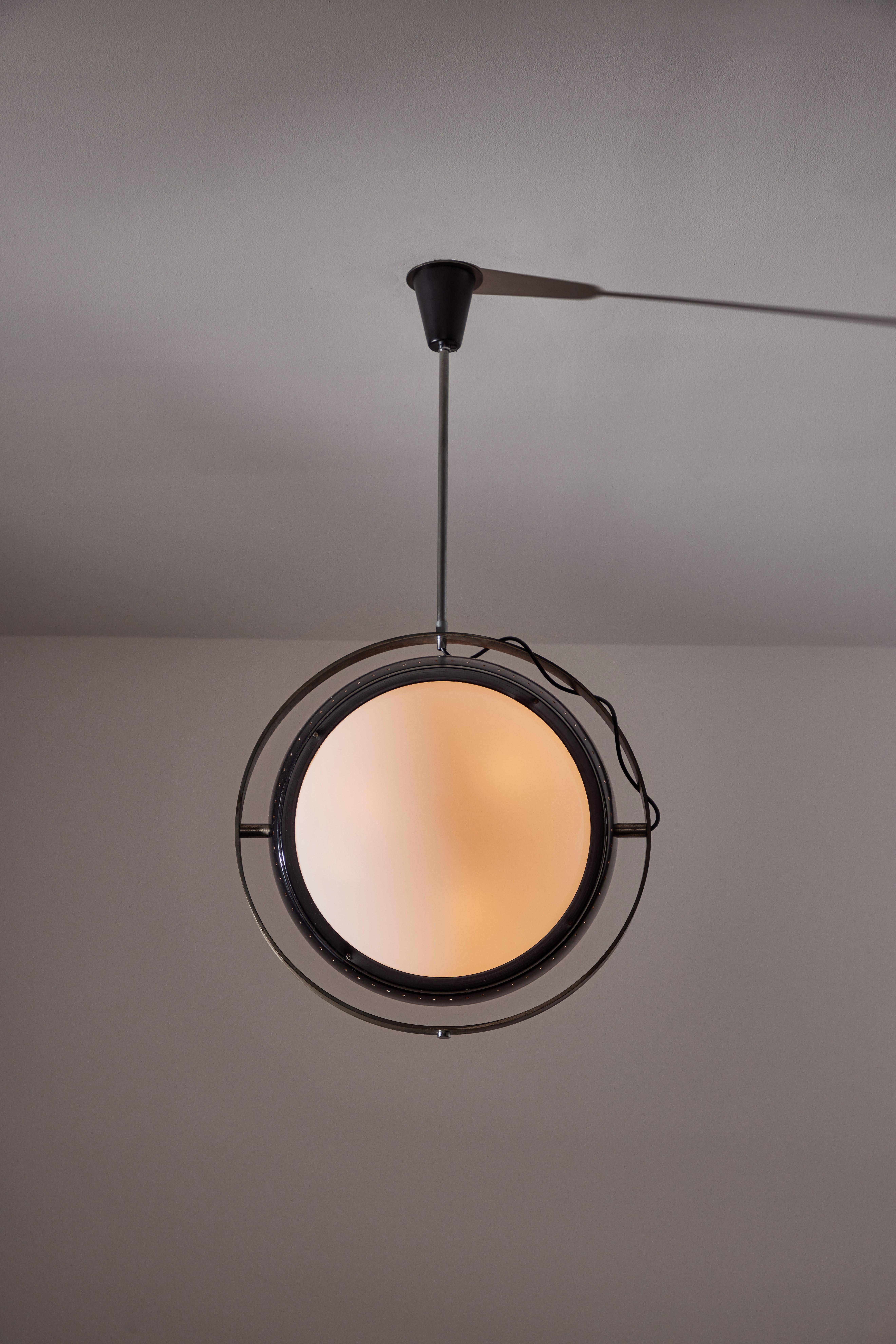 Mid-Century Modern Pendant by Oscar Torlasco
