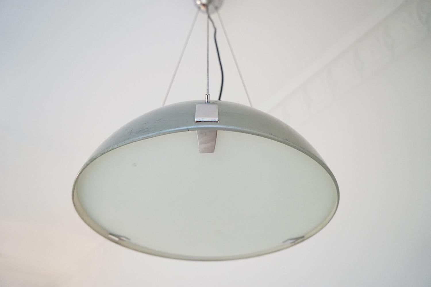 Pendant by Stilnovo, Italy, 1958.

Two lamps available, each 6500 Euros.