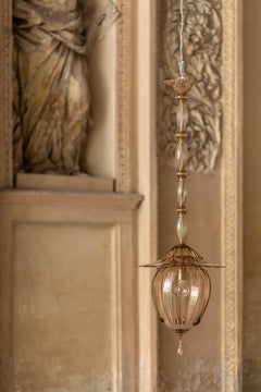 Pendant "Cesendello" Attributed Vittorio Zecchin for Venini