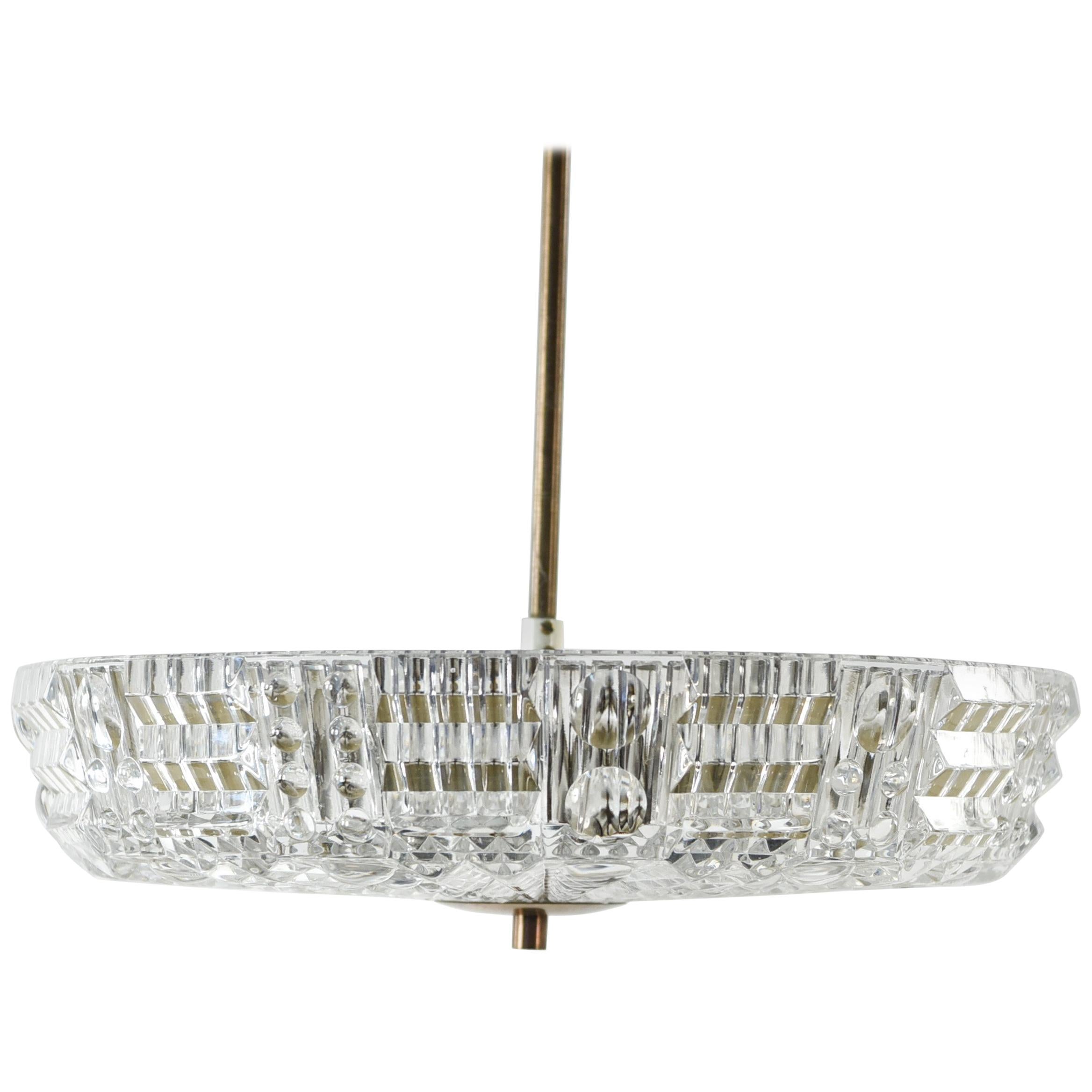 Pendant Chandelier by Carl Fagerlund for Orrefors