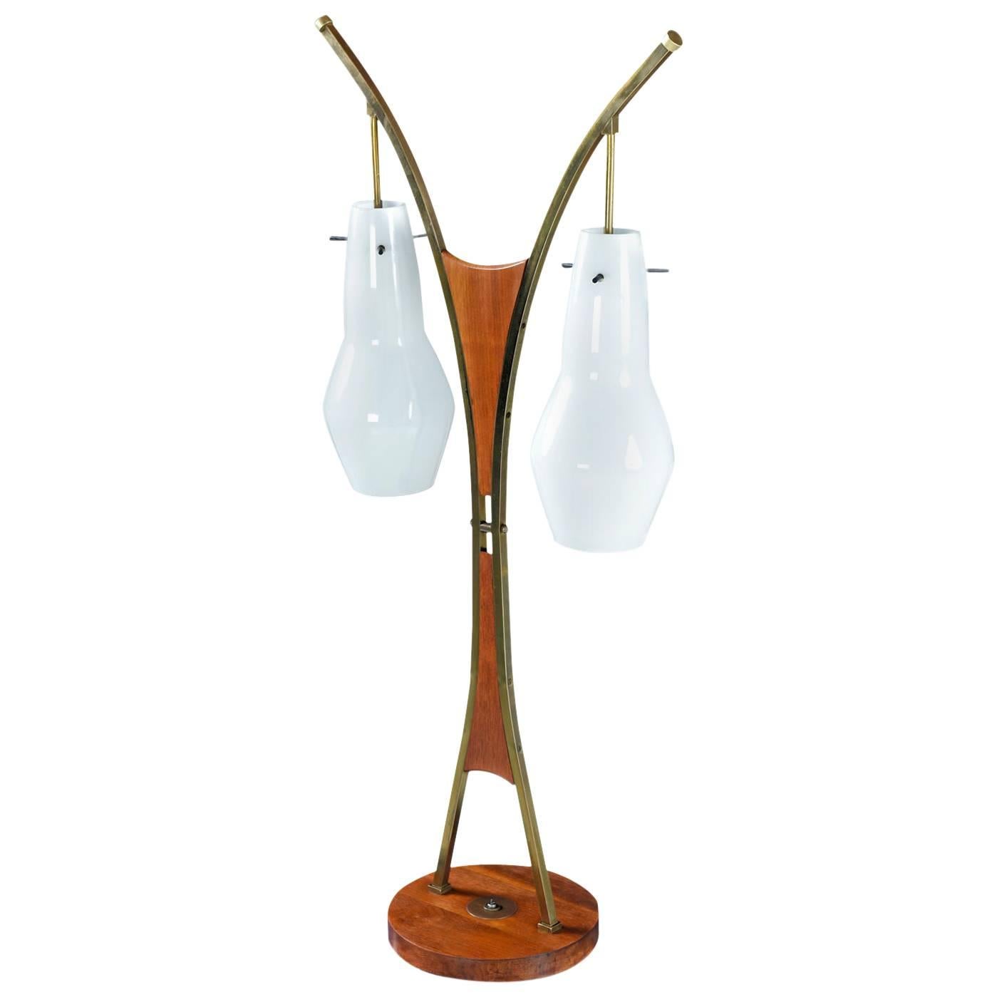 Pendant Chandelier Table Lamp - Mid-Century Modern