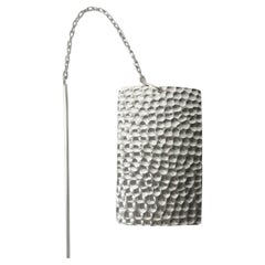 Pendant contemporary threaders chain earrings minimalistic dots Gilding Silver