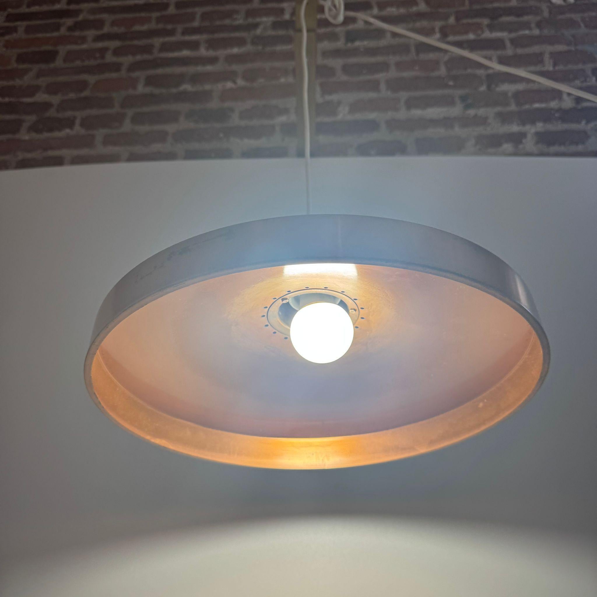 Pendant copper lamp, Denmark 1960 en Bueno estado para la venta en Torino, IT