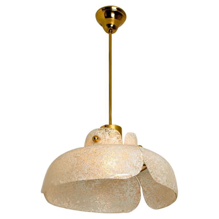 Pendant Flower Lamp by Hillebrand, Europe, Germany For Sale