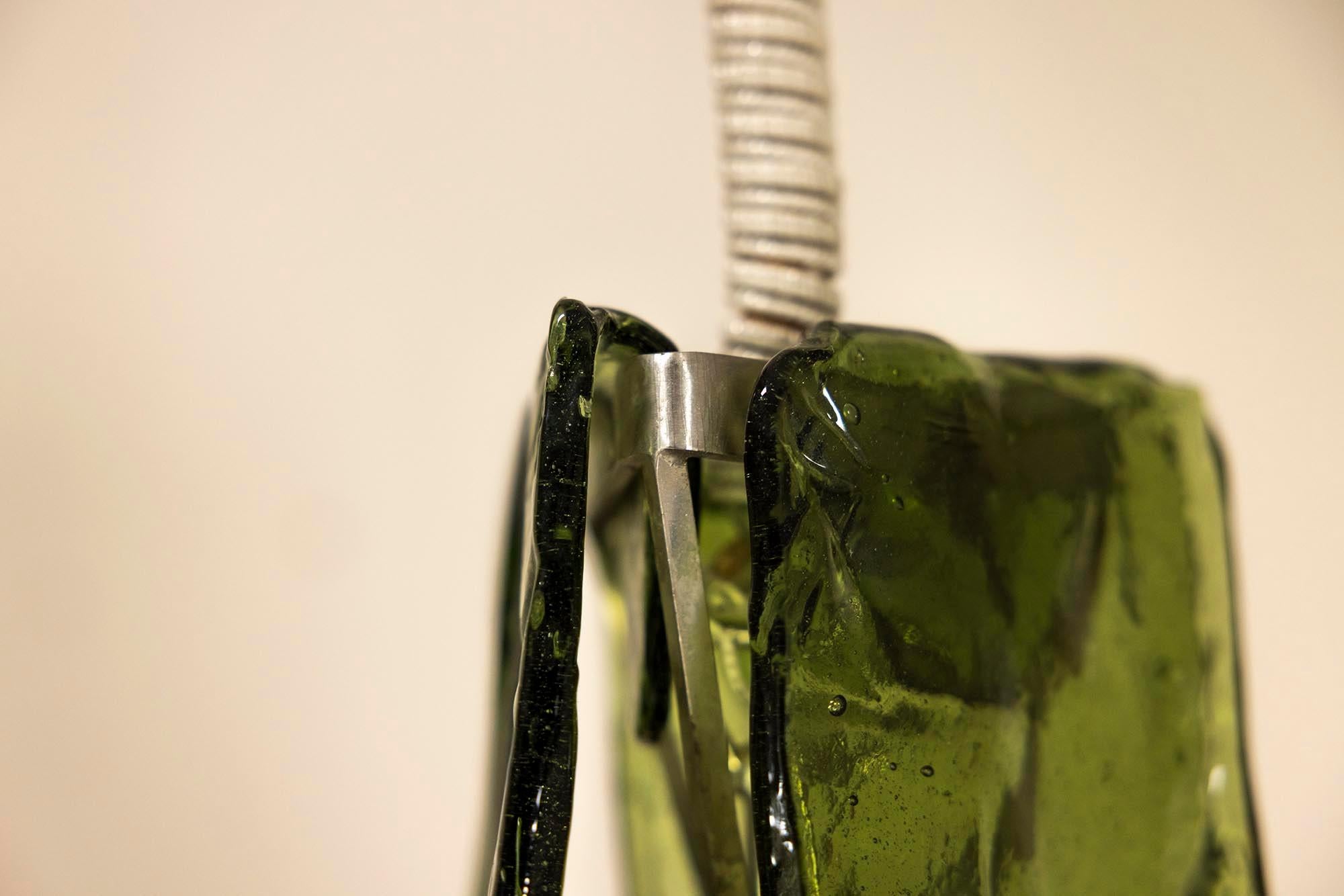 Pendant Flower-shaped Lamp by Carlo Nason for Kalmar Franken, Austria 1960s 4