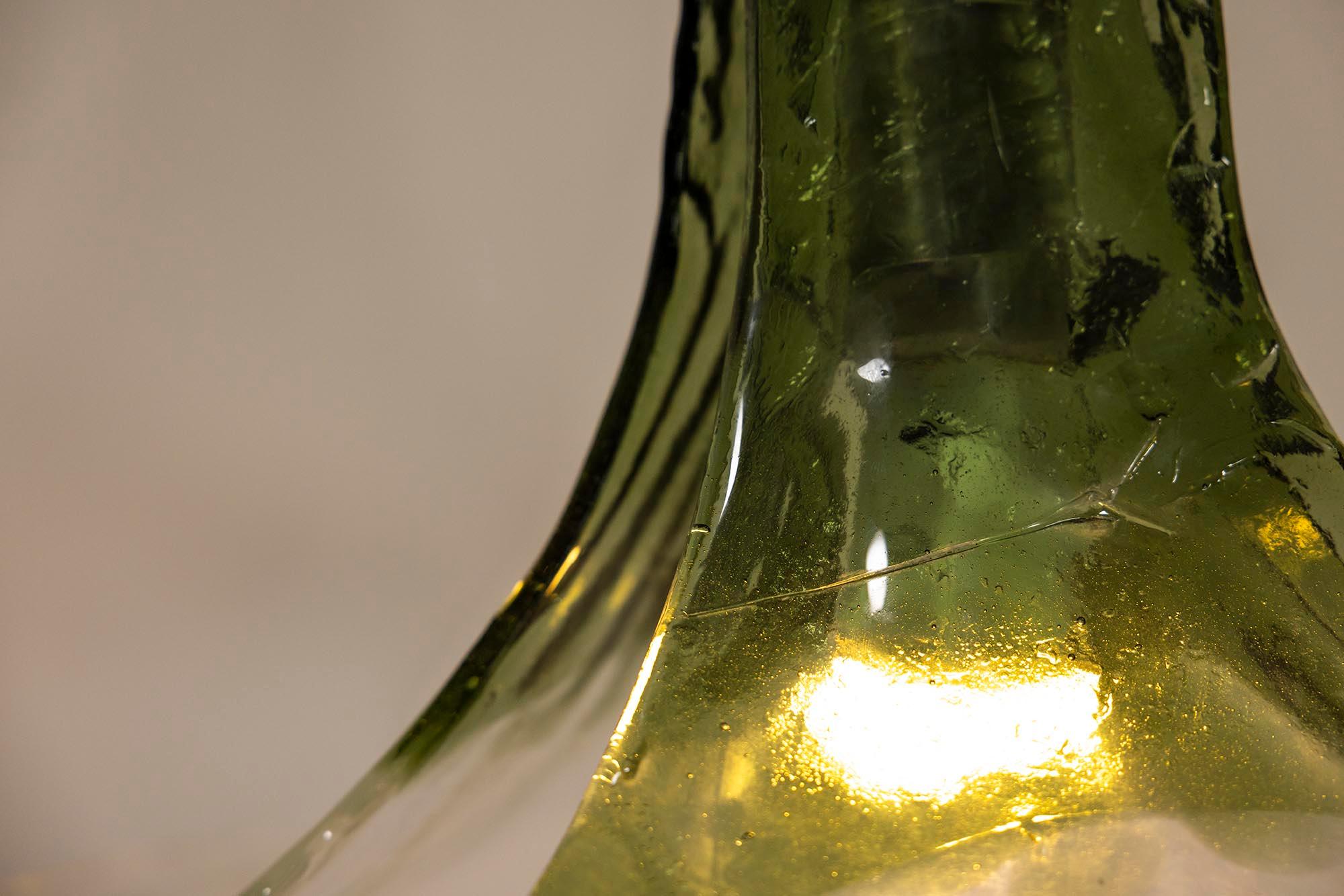 Murano Glass Pendant Flower-shaped Lamp by Carlo Nason for Kalmar Franken, Austria 1960s