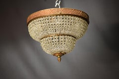 A fine bronze pendant with beaded dome.