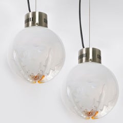 Pendant Hanging Light by Carlo Nason for Mazzega