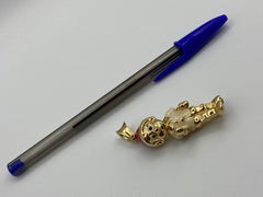 Pendant in 18 Kt Gold and Enamels, "Pinocchio"