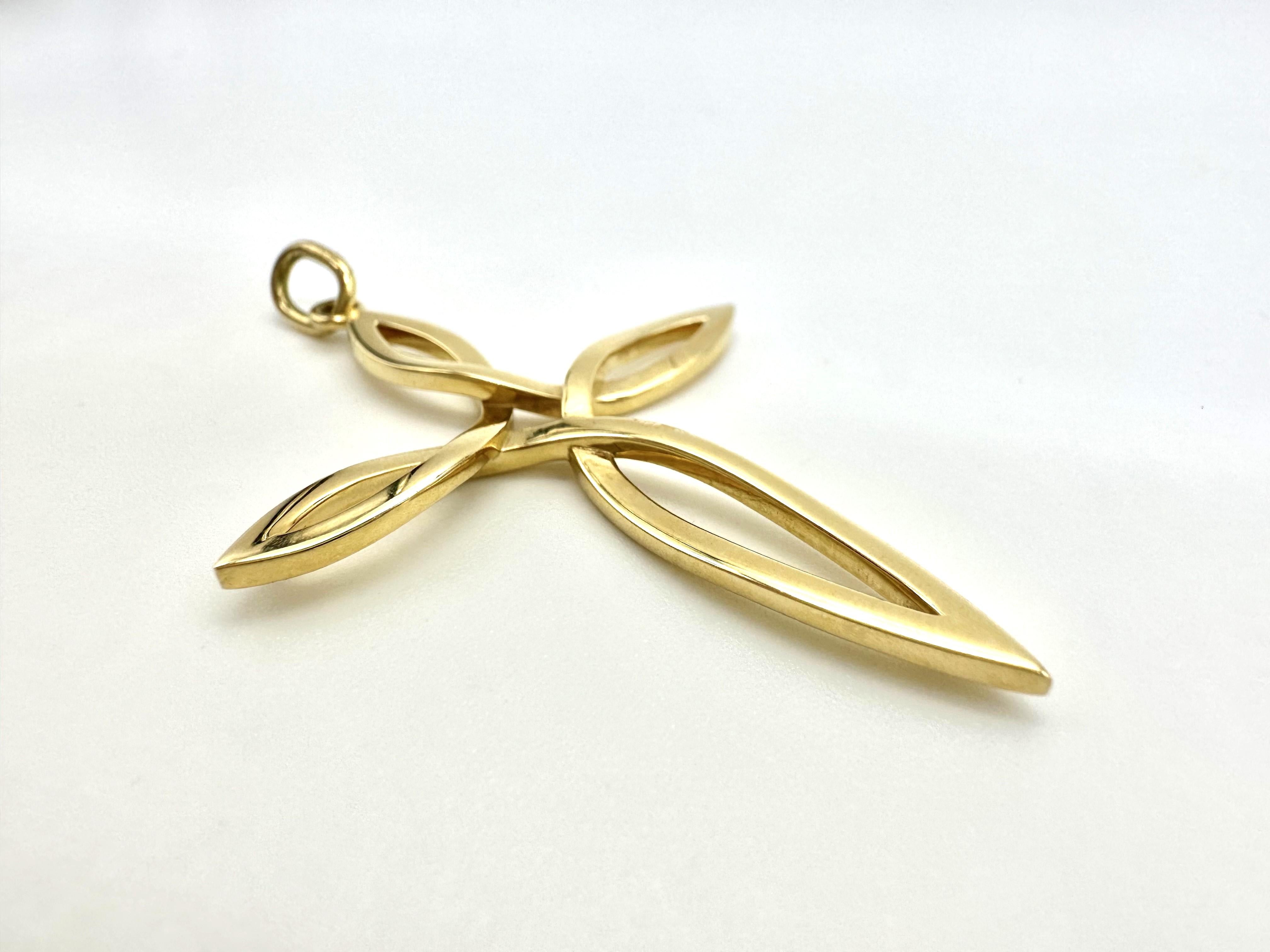 Pendant in 18K yellow gold In New Condition For Sale In Cascais, Lisboa