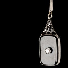 Pendant in Gold, silver and diamonds.