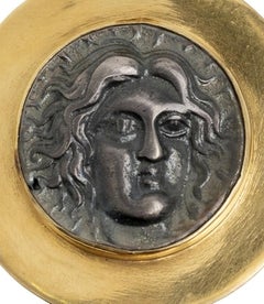 Pendant in silver and Gold