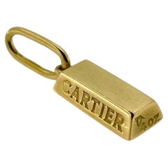 Pendant Ingot 1/4oz 18 karat Yellow Gold by Cartier