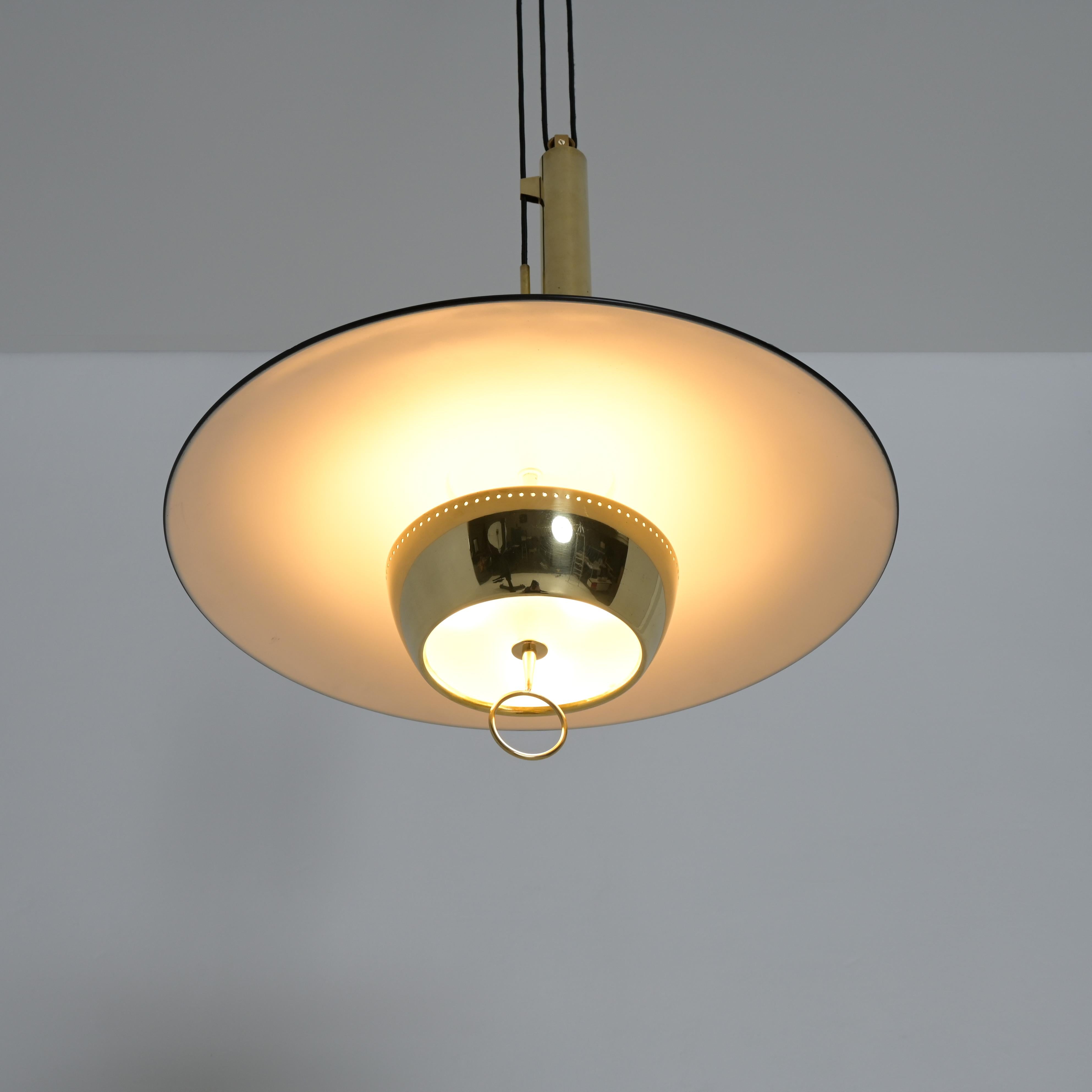 Pendant Lamp A5011 by Gaetano Scolari for Stilnovo 5
