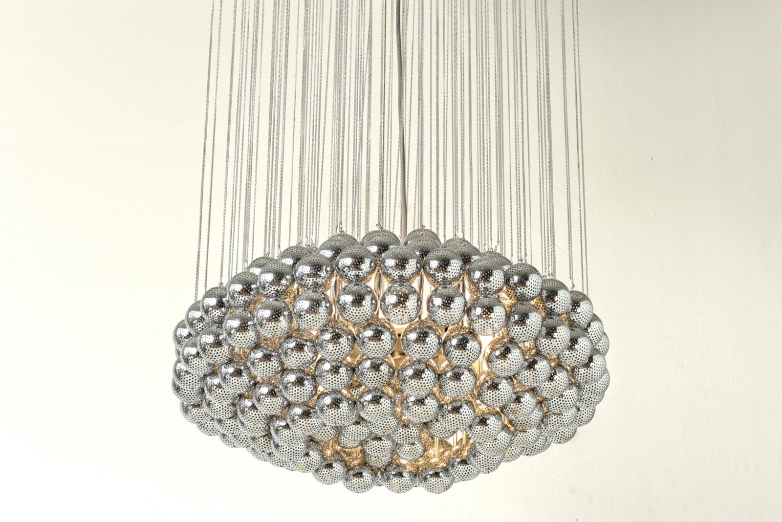 Swiss Pendant Lamp attr. to Verner Panton, Switzerland - 1969 For Sale