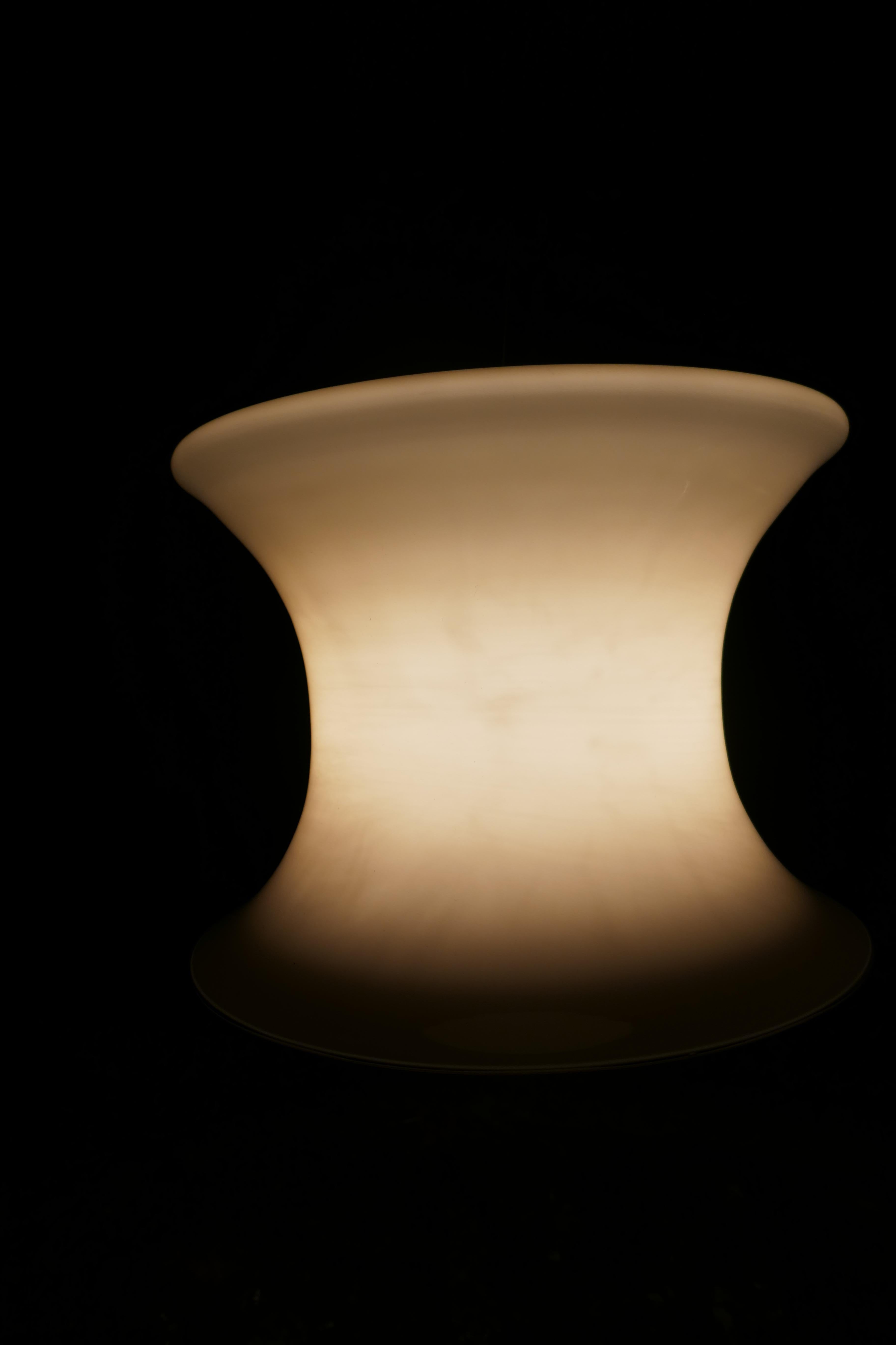 Pendant lamp attributed to Lumenform, Venini or Vistosi in vendita 5