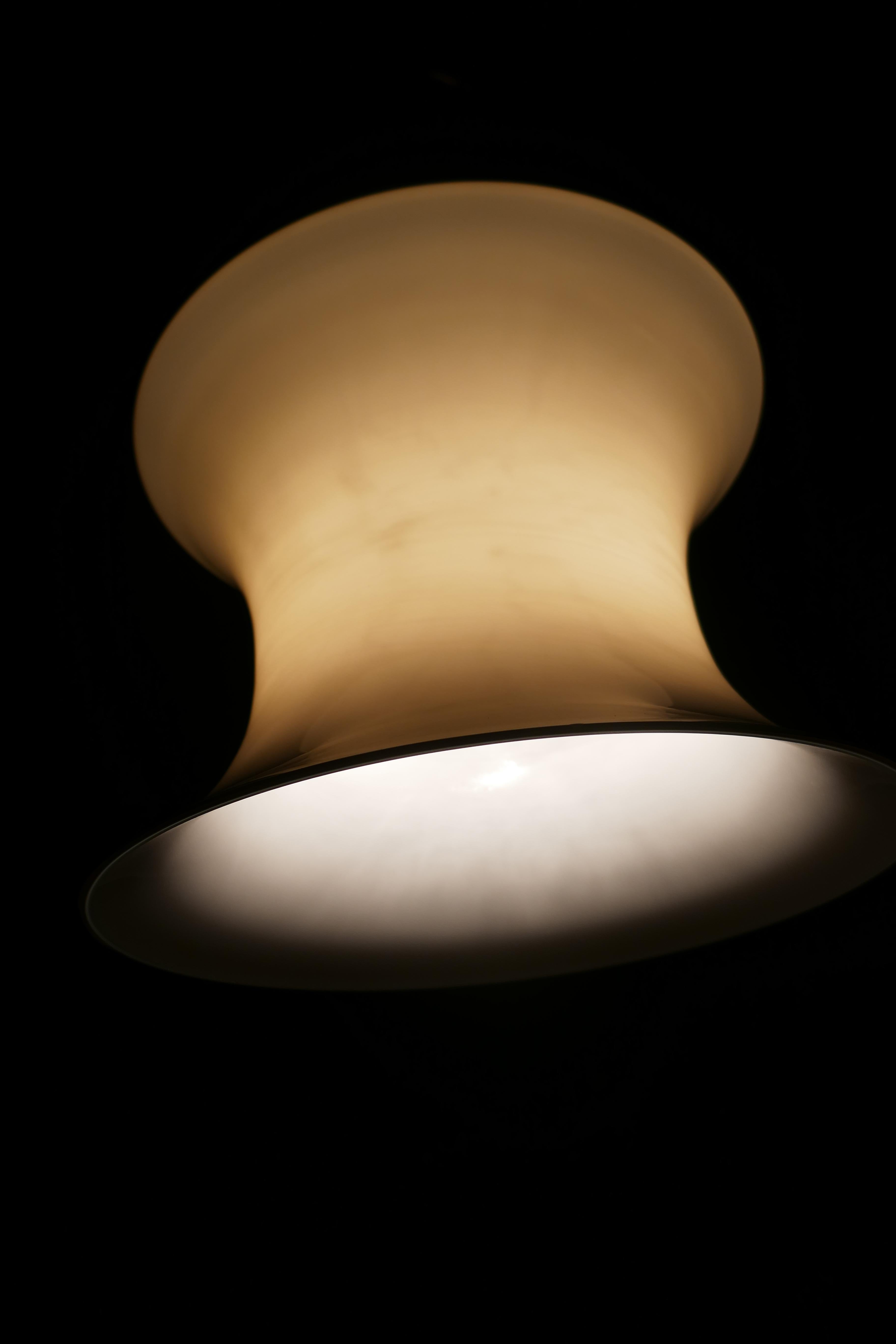 Pendant lamp attributed to Lumenform, Venini or Vistosi in vendita 6