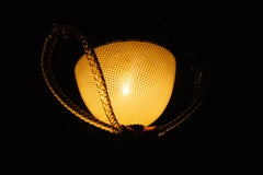 Seguso-style pendant lamp