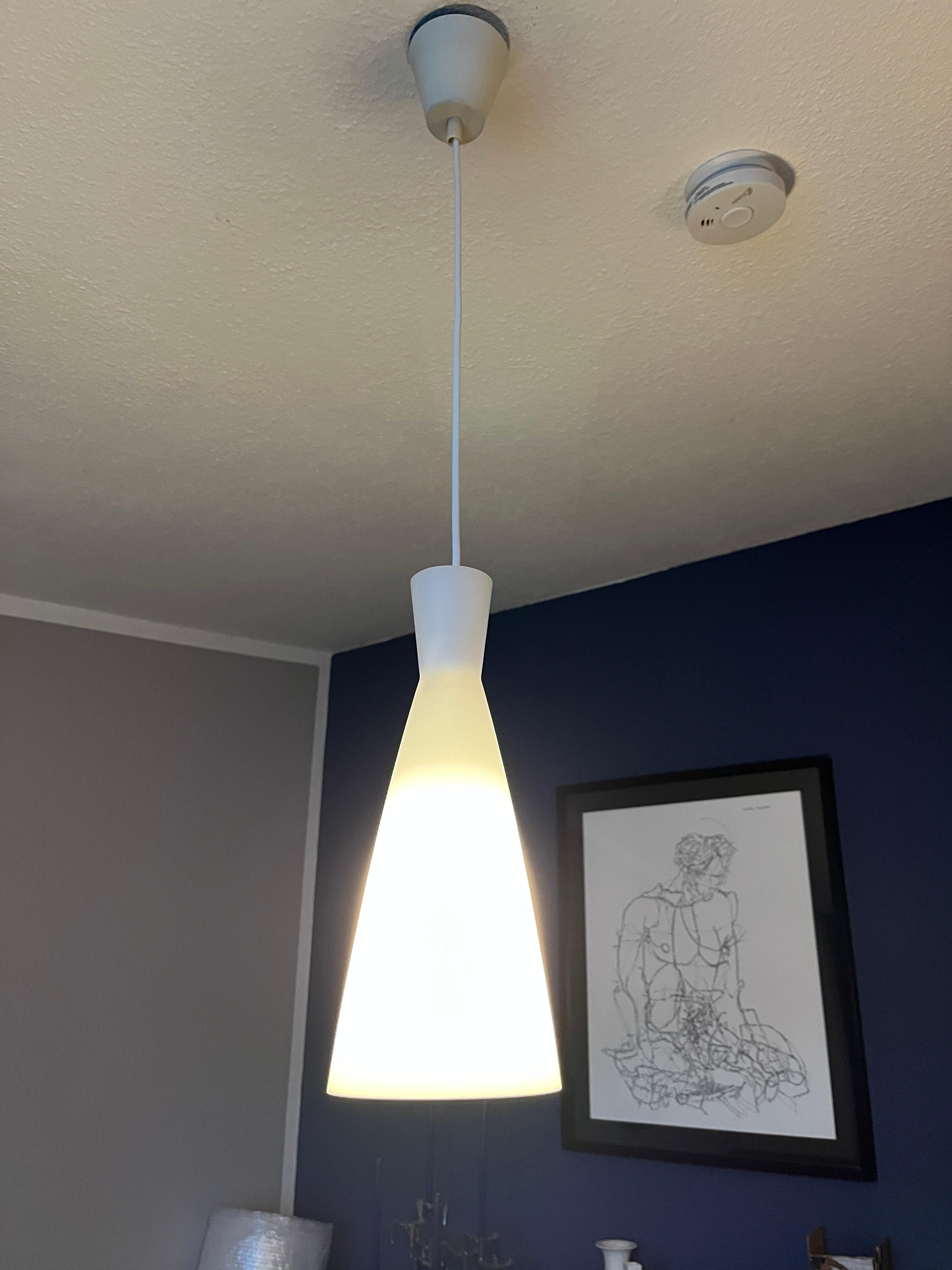 German Pendant lamp by Aloys Gangkofner for Peill & Putzler - „Island“ For Sale