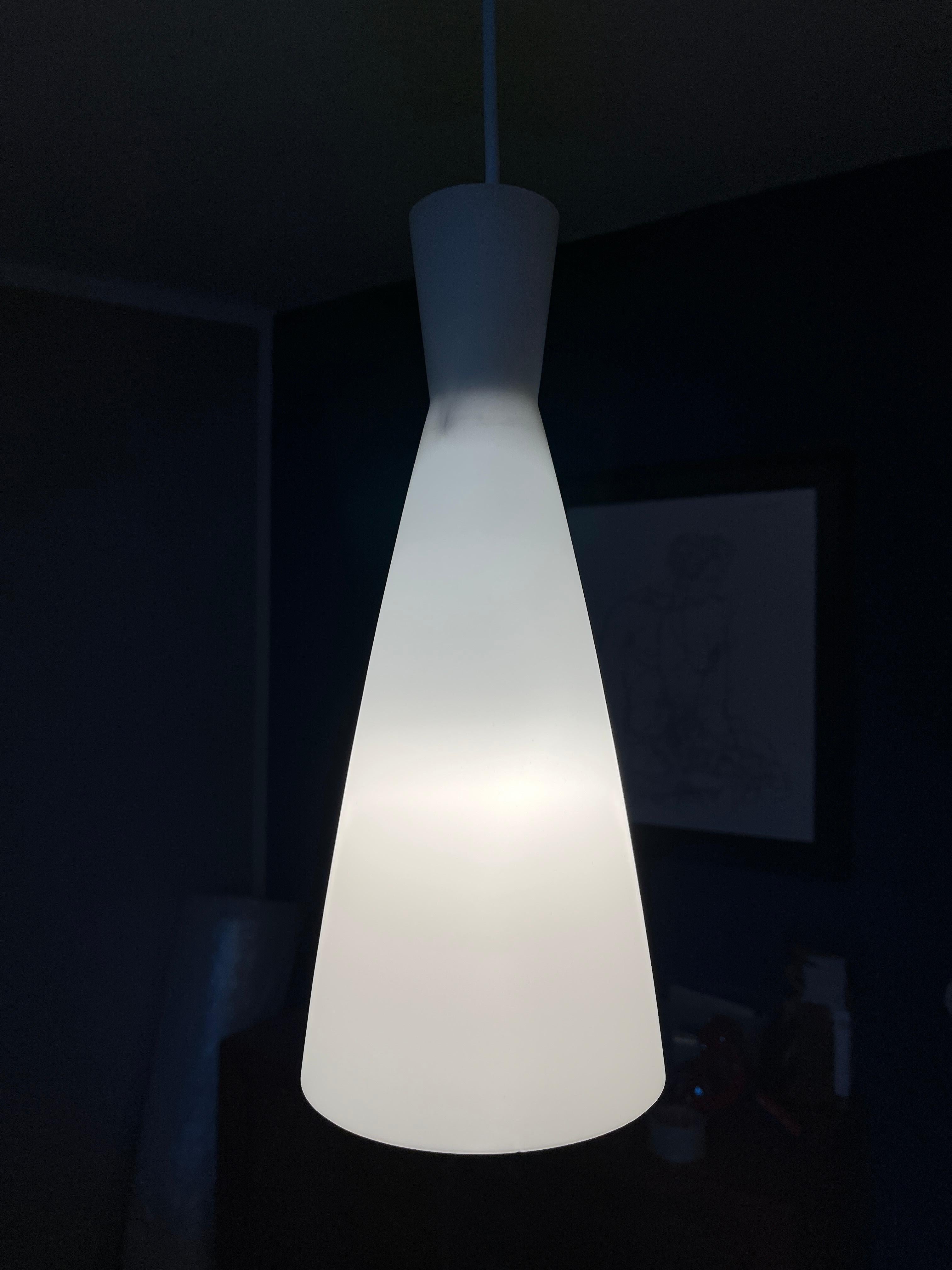 Pendant lamp by Aloys Gangkofner for Peill & Putzler - „Island“ In Good Condition For Sale In Hannover, DE
