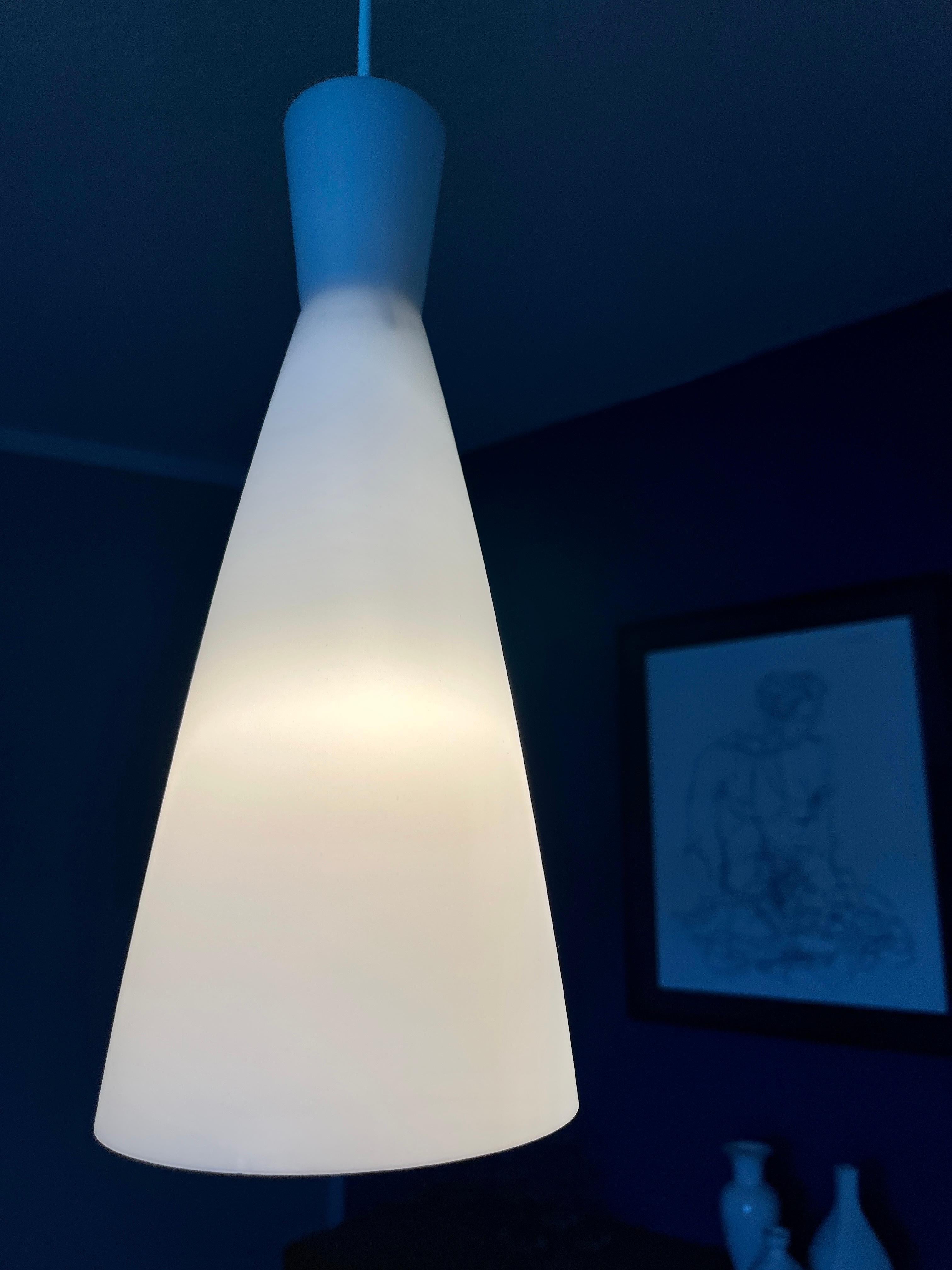 Late 20th Century Pendant lamp by Aloys Gangkofner for Peill & Putzler - „Island“ For Sale