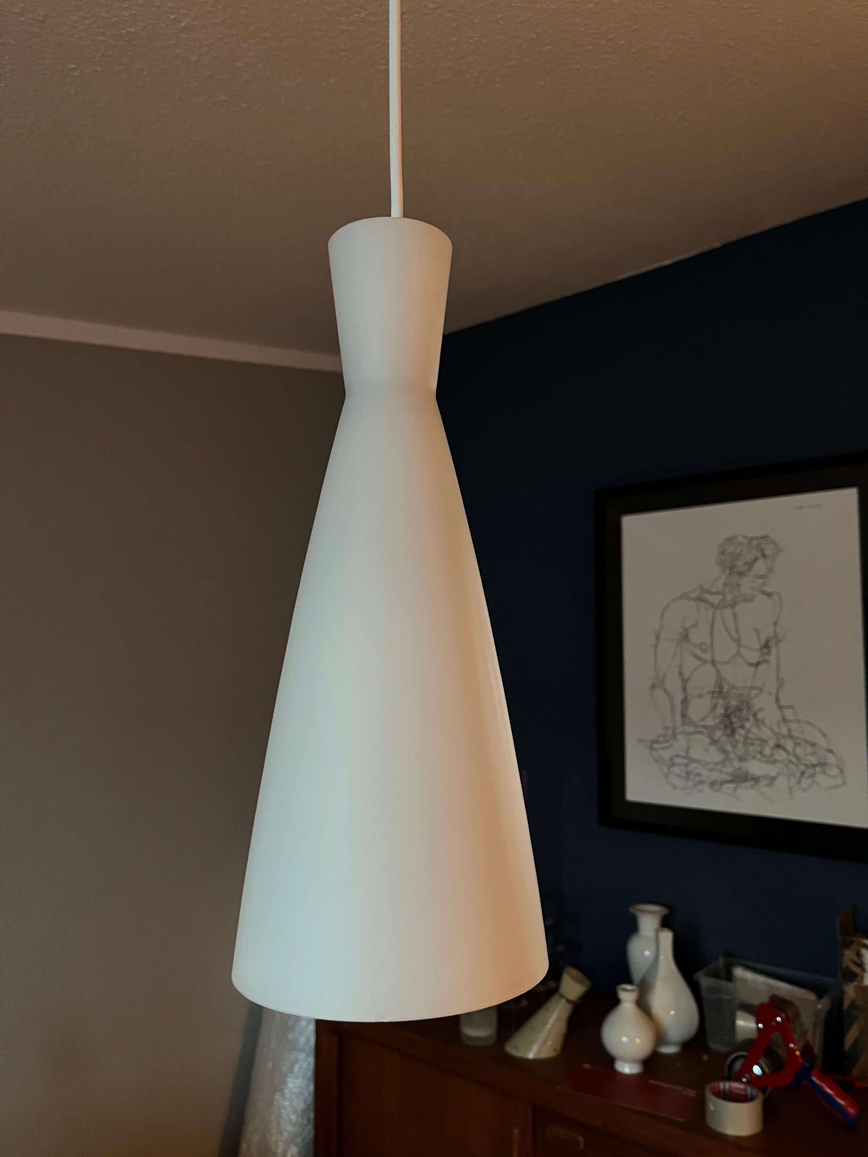 Pendant lamp by Aloys Gangkofner for Peill & Putzler - „Island“ For Sale 1