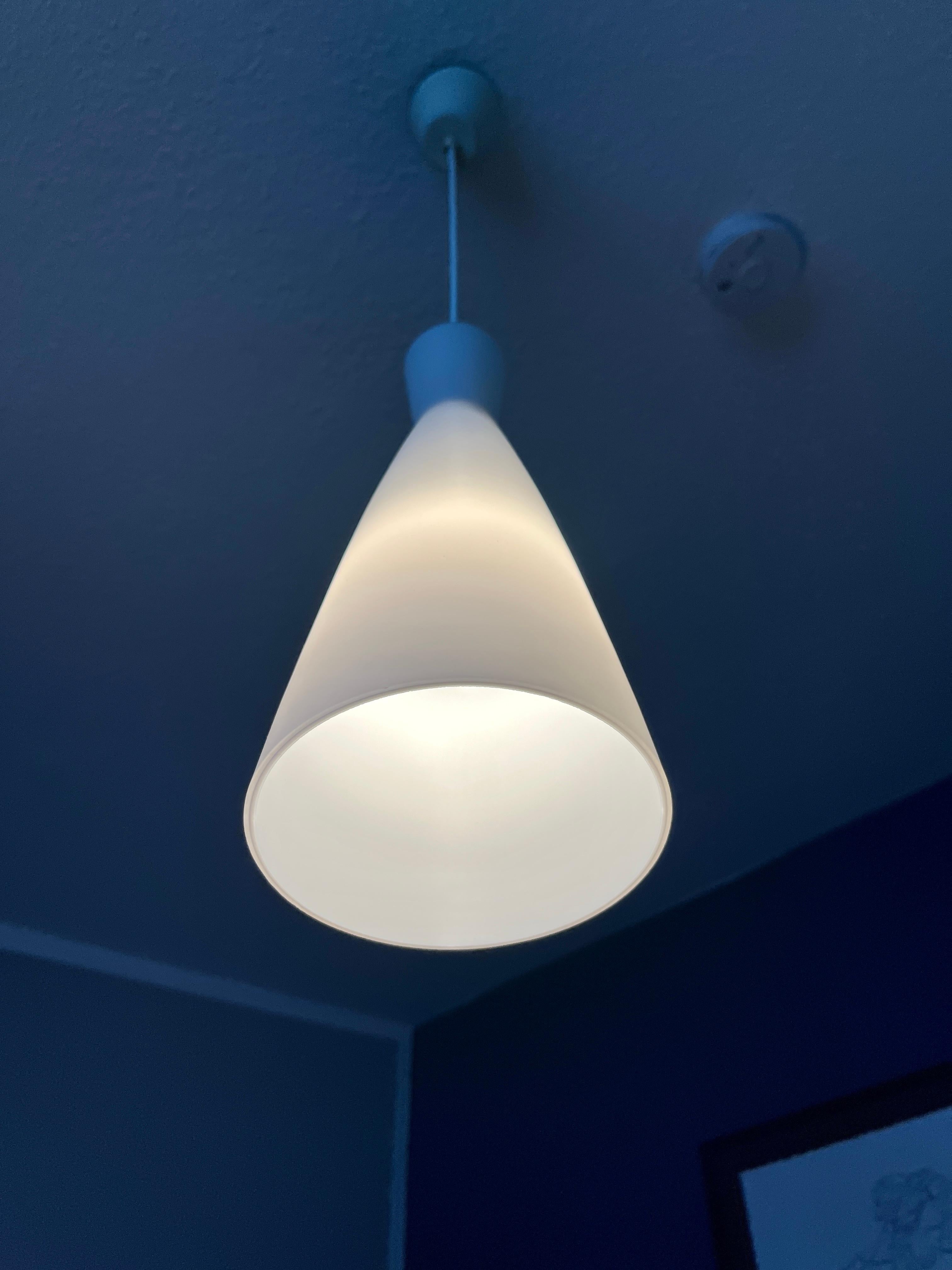 Pendant lamp by Aloys Gangkofner for Peill & Putzler - „Island“ For Sale 2