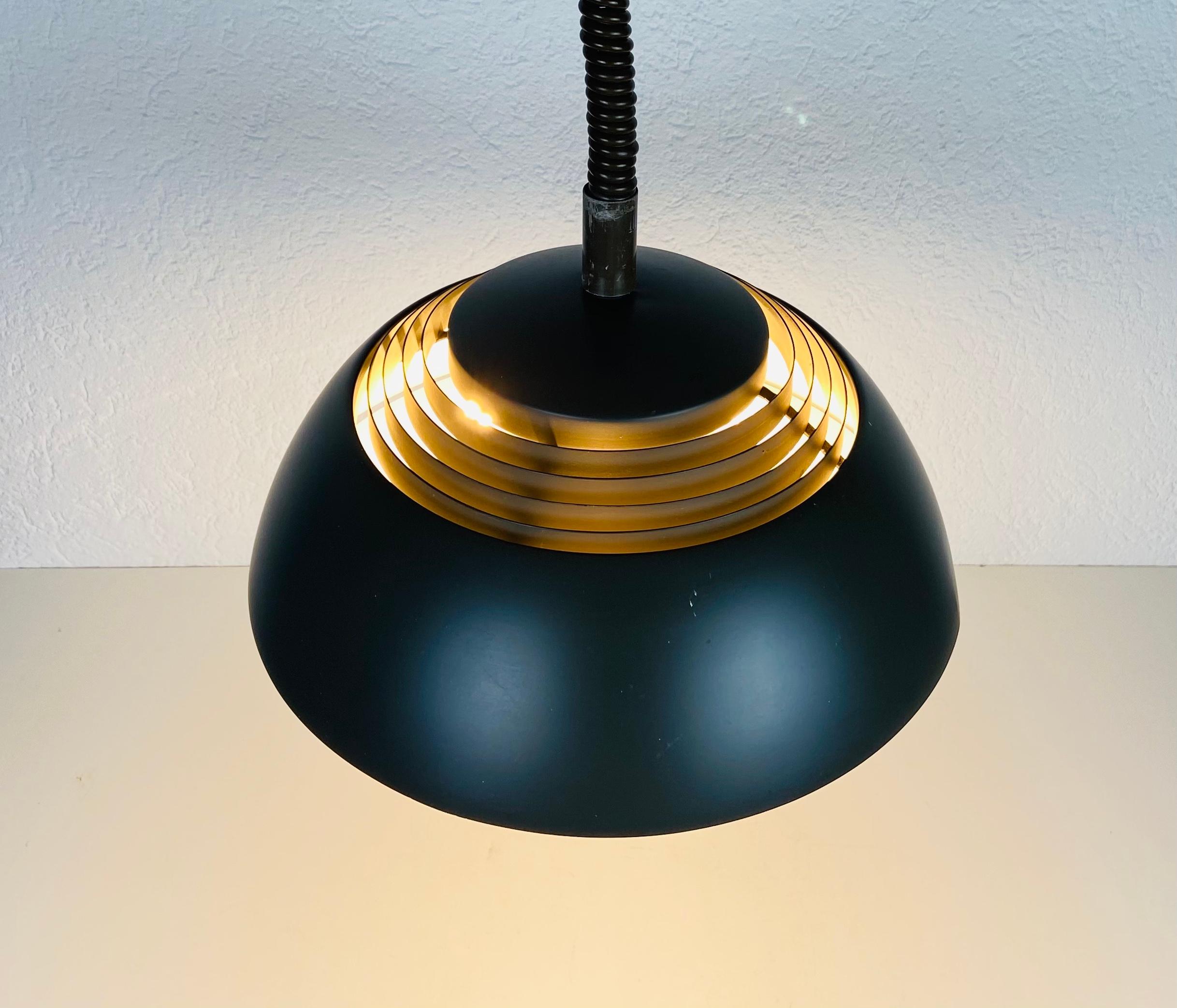 Mid-Century Modern Pendant Lamp by Arne Jacobsen for Louis Poulsen, 1960s, Denmark For Sale