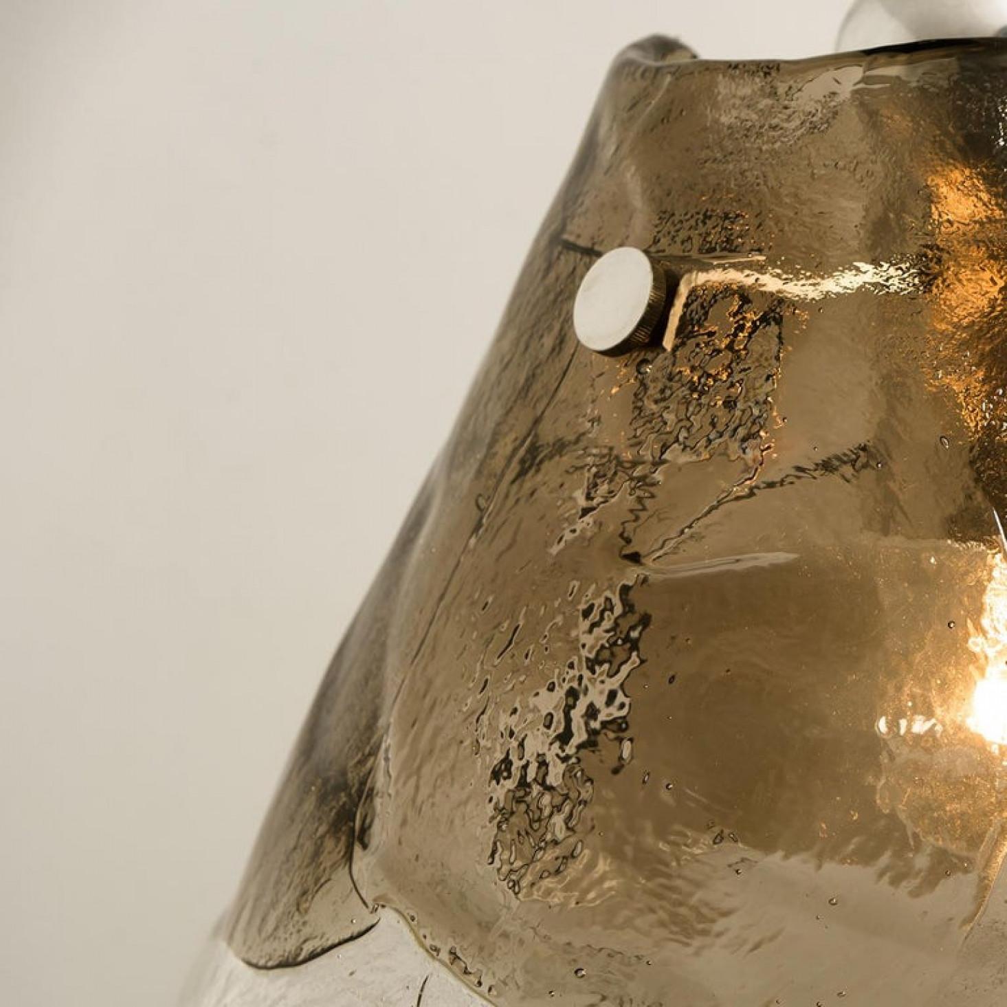 Italian Pendant Lamp by Carlo Nason for Mazzega For Sale