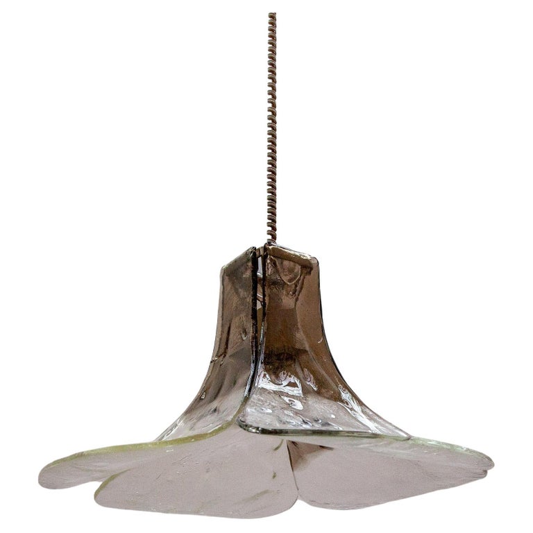 Lampe Vintage Carlo Moretti Verre De Murano - Années 70 - Rare - Lampe De Table Rétro