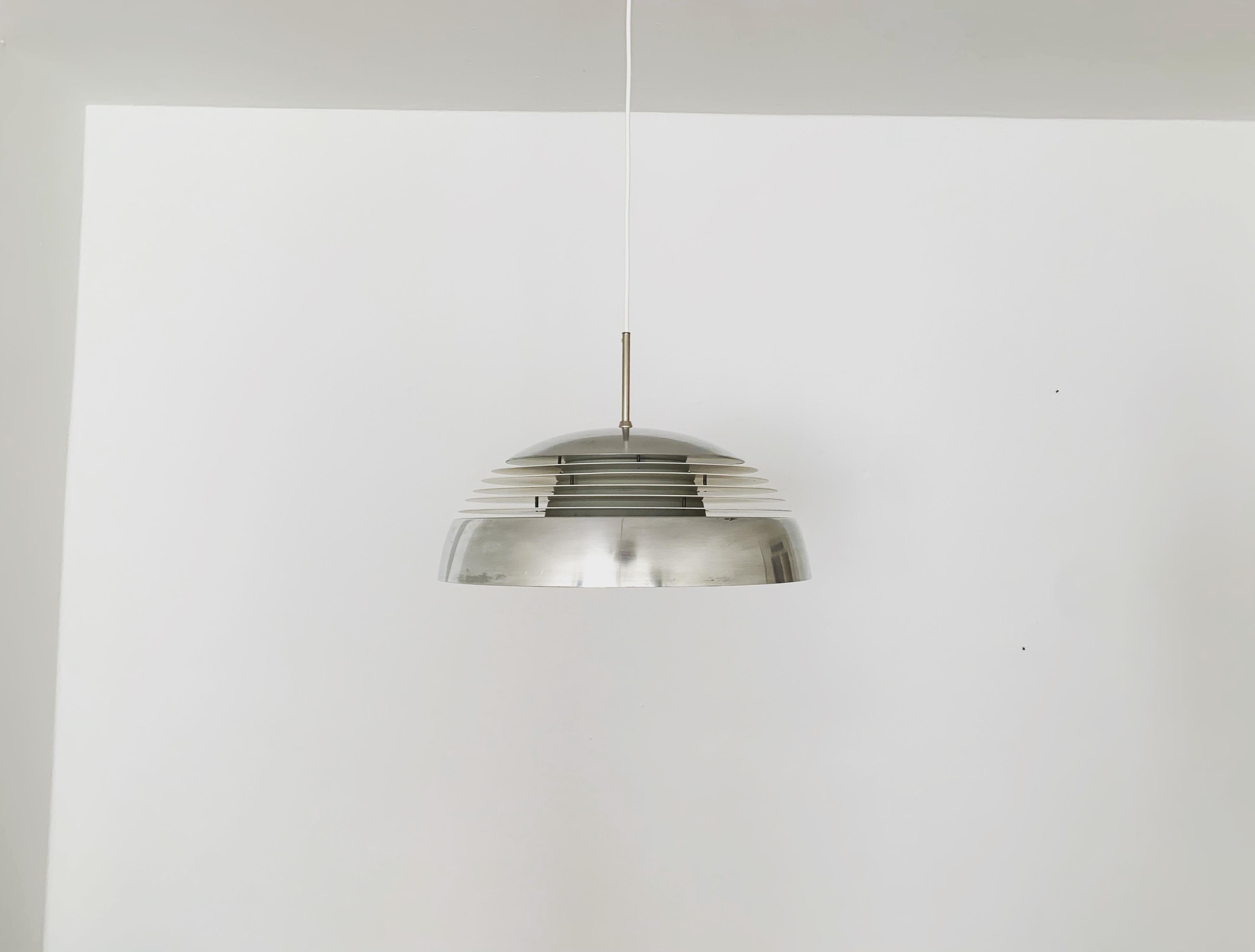Metal Pendant lamp by Doria For Sale