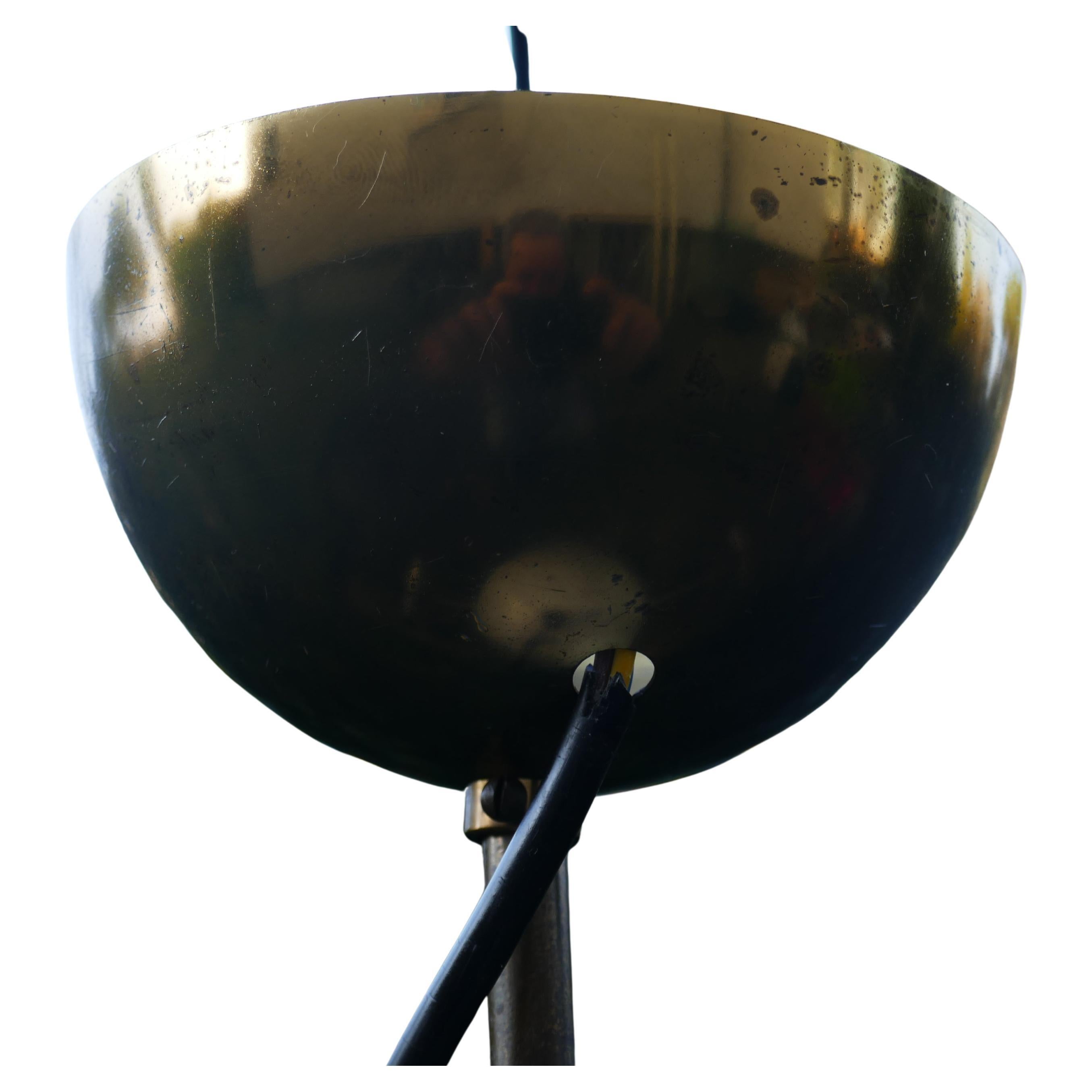 Late 20th Century Pendant lamp by Effetre International possible Lino Tagliapietra - Swirl vortex For Sale