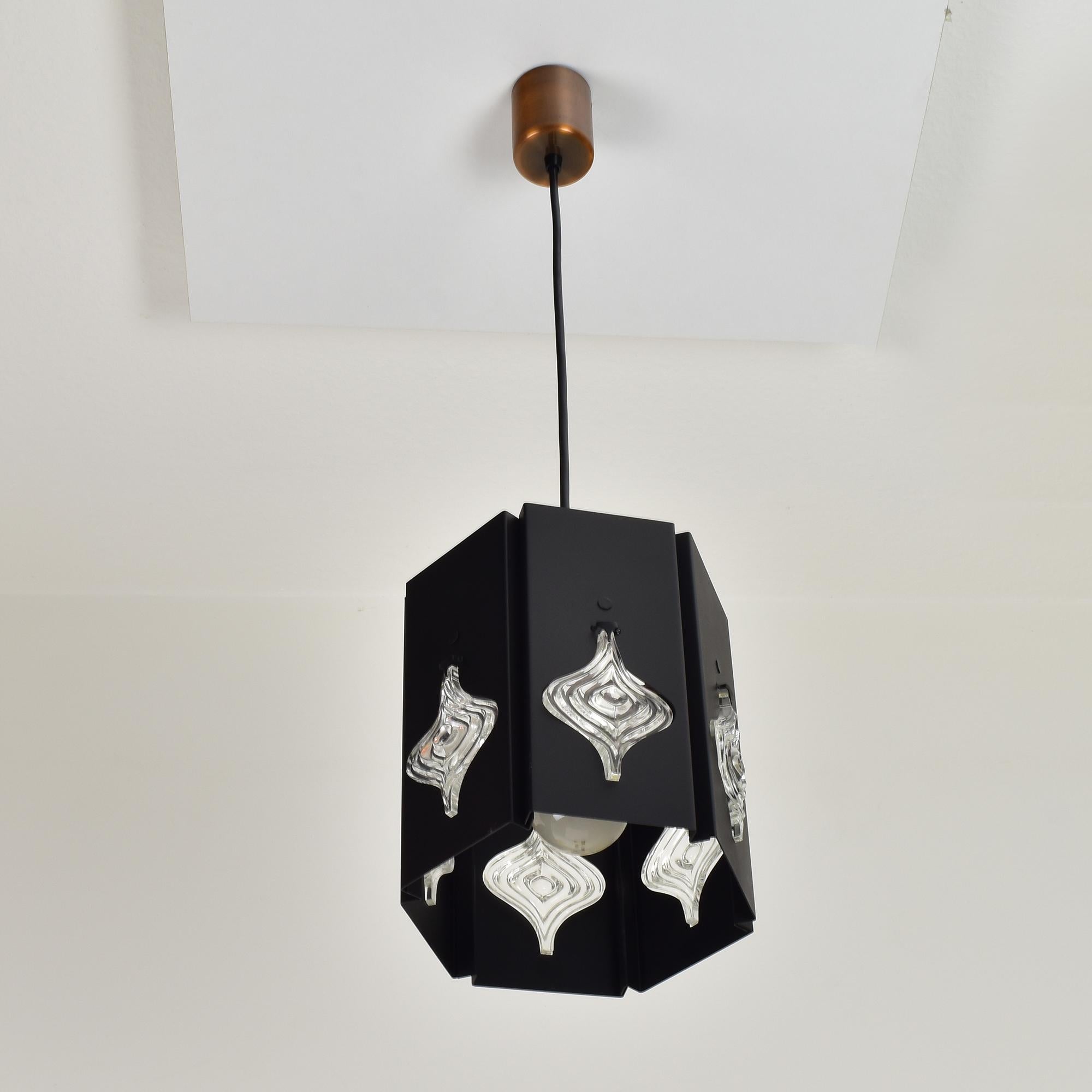 Fatto a mano Lampada a sospensione di Erik Höglund & Einar Bäckström Svezia, anni '60 in vendita