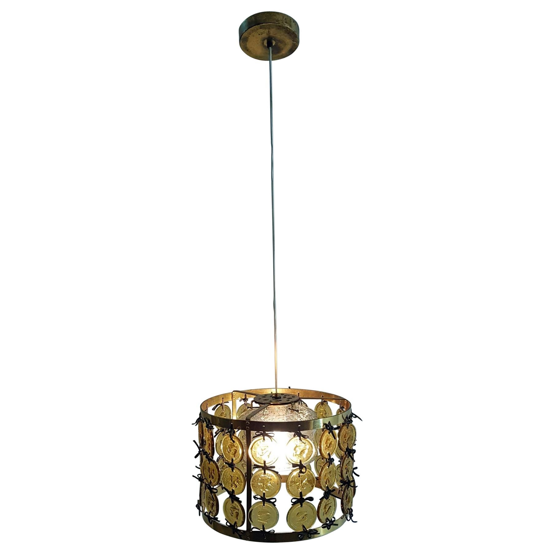 Pendant Lamp by Erik Höglund for Kosta Boda, Sweden