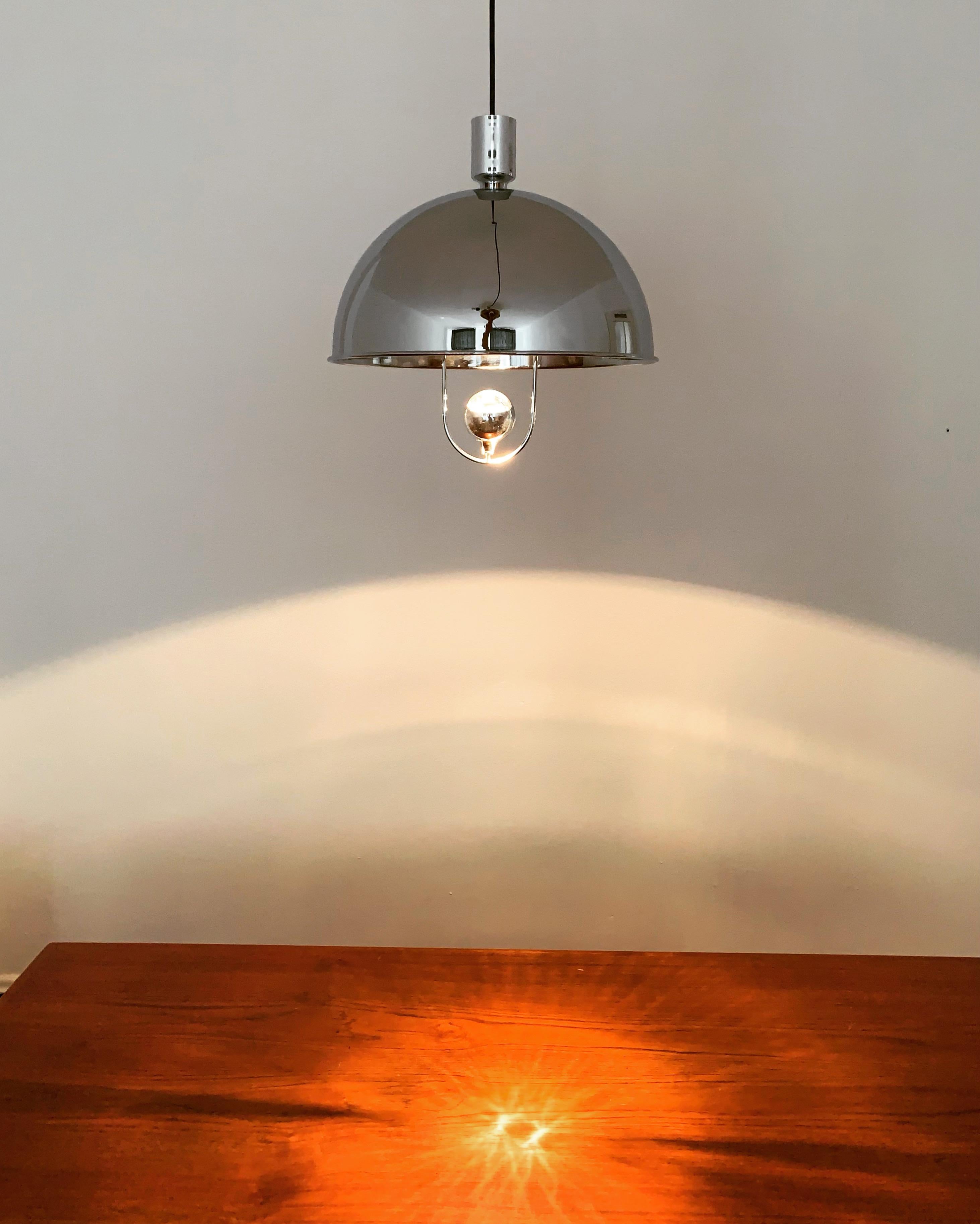 Mid-20th Century Pendant Lamp by Florian Schulz For Sale