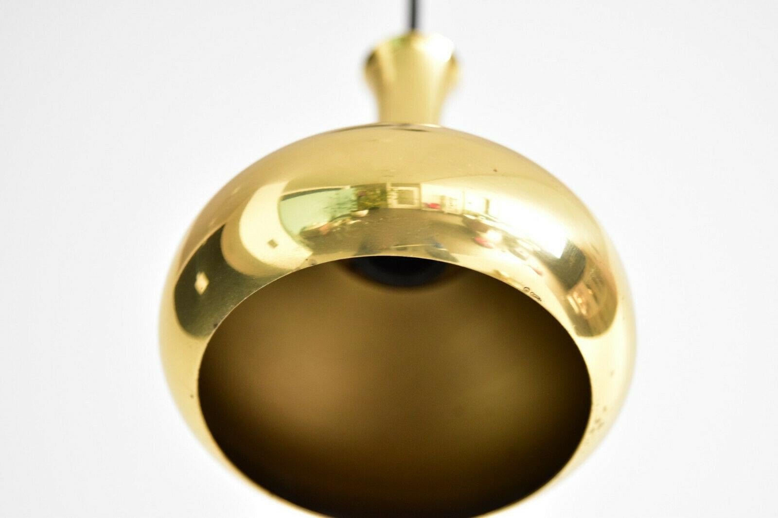 Brass Pendant Lamp by Hans-Agne Jakobsson for Markaryd Sweden