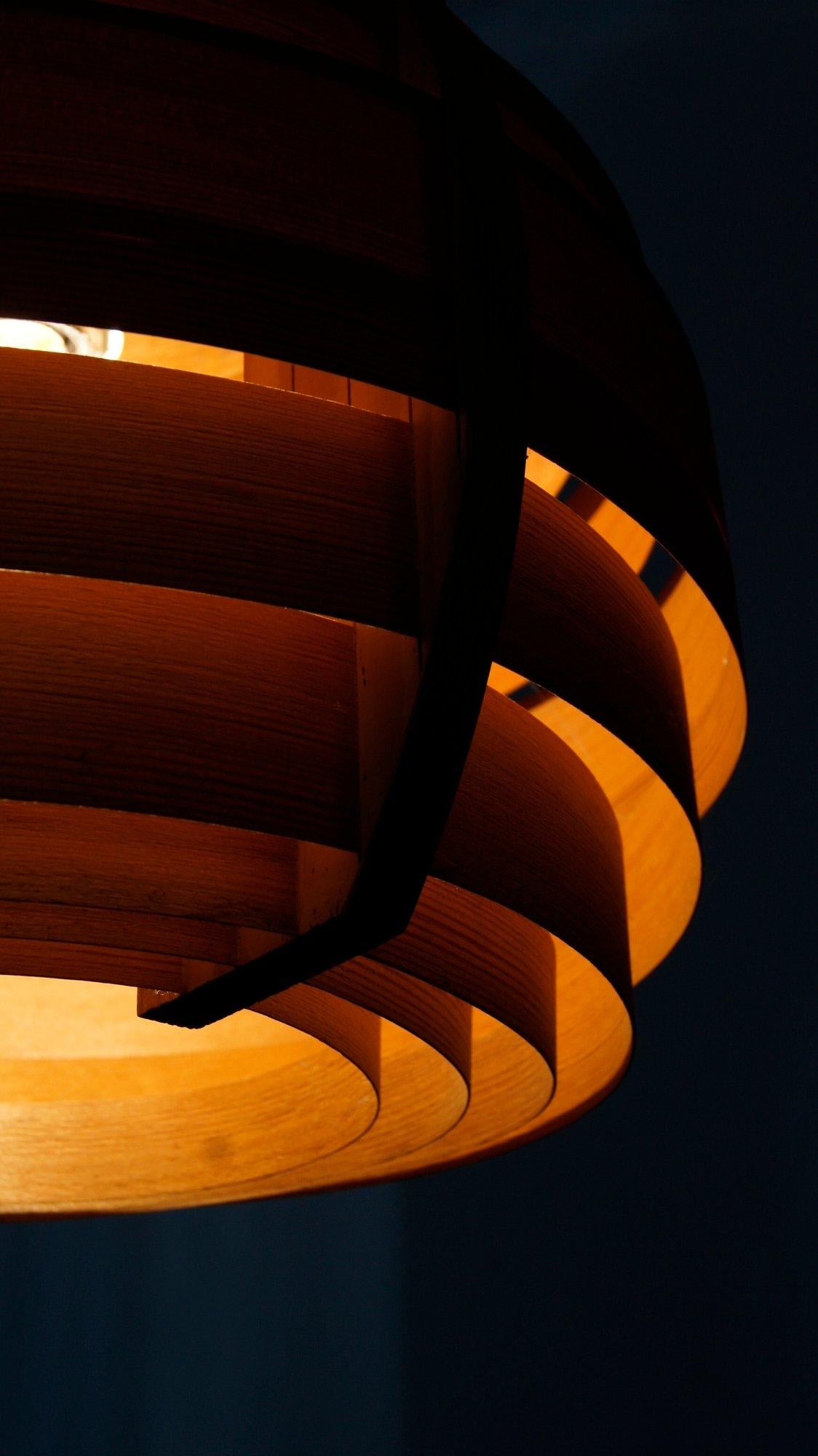 Lampe pendante par Hans-Agne Jakobsson, Suède en vente 5