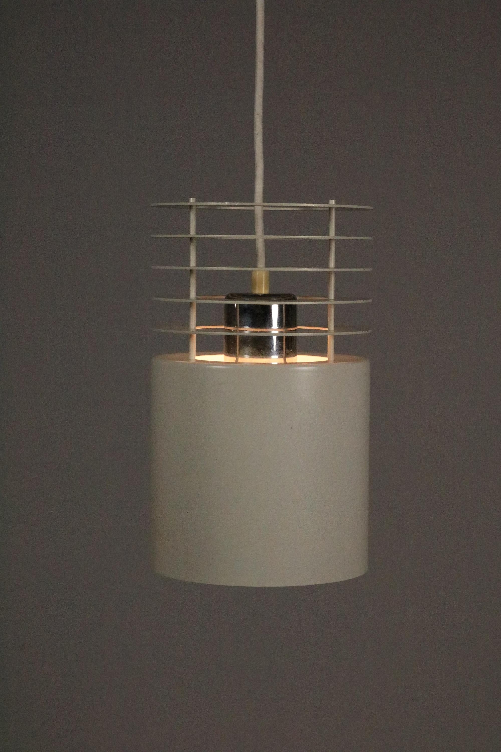 Lacquered Pendant Lamp by Jo Hammerborg for Fog and Mørup, Model Hydra 1, 1970s For Sale