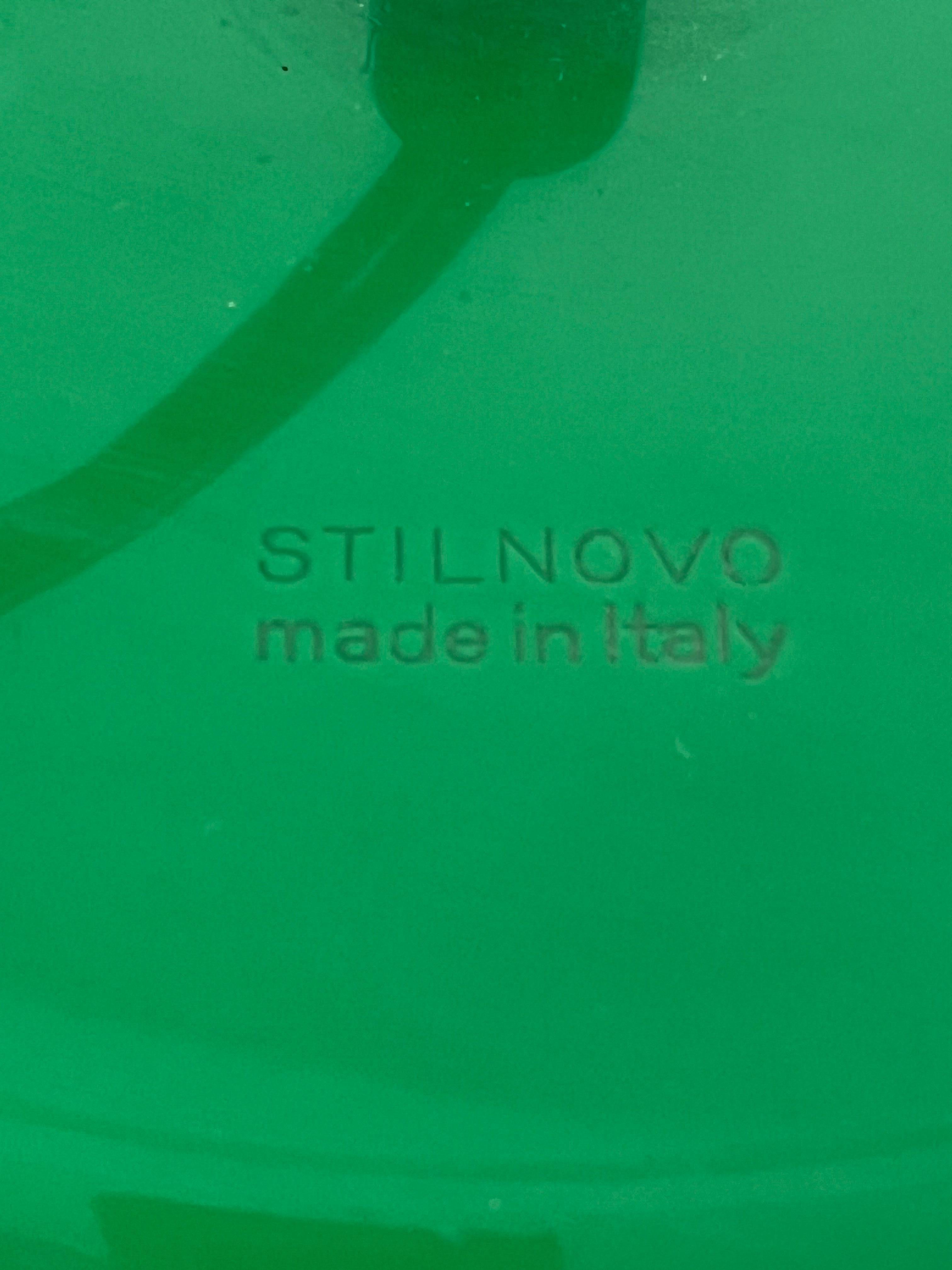 Italian Pendant Lamp by Joe Colombo For Stilnovo 1960s, Large Diameter 64 cm For Sale