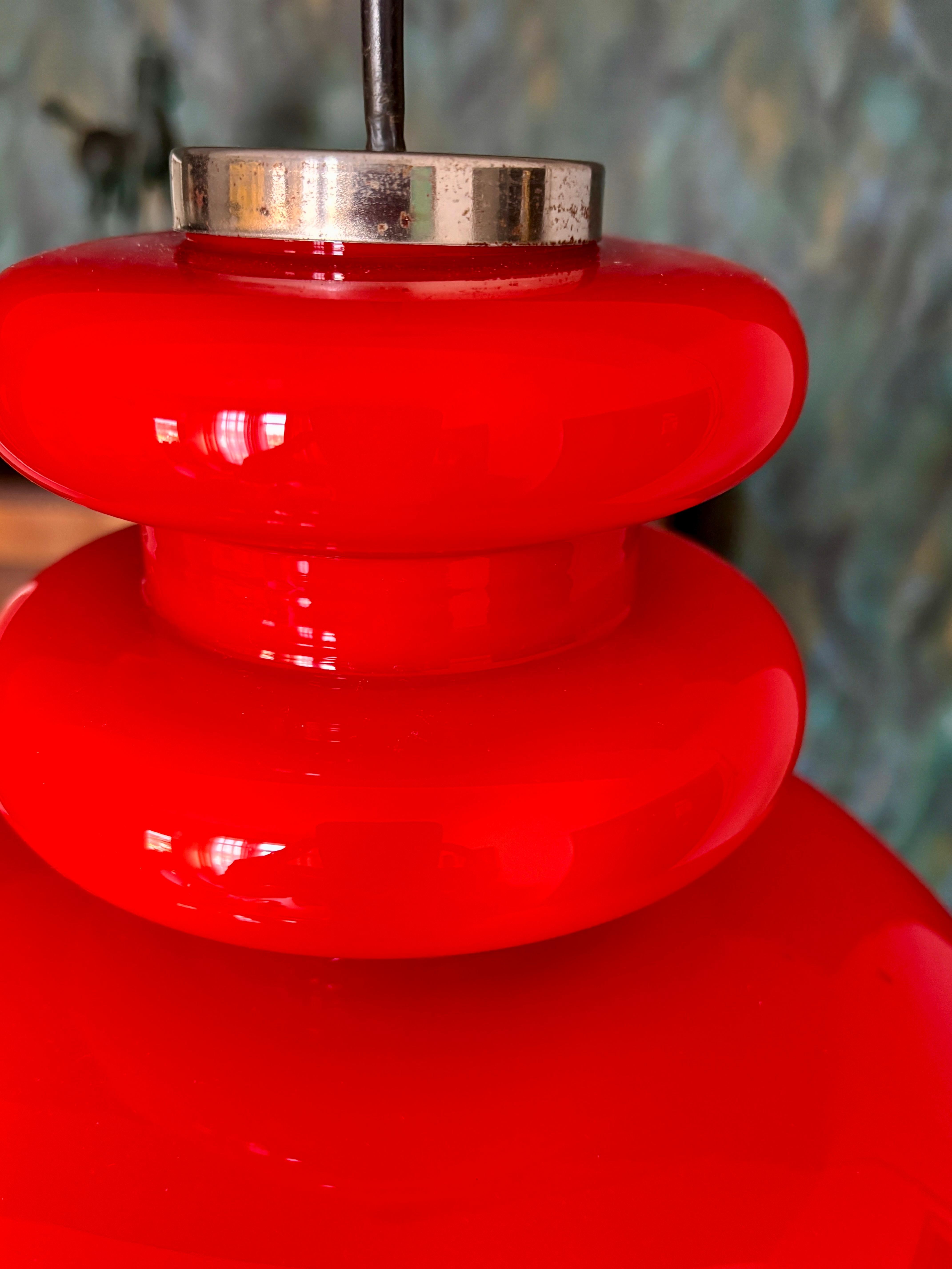 Mid-Century moderno Lampada a sospensione di Peill & Putzer in vendita