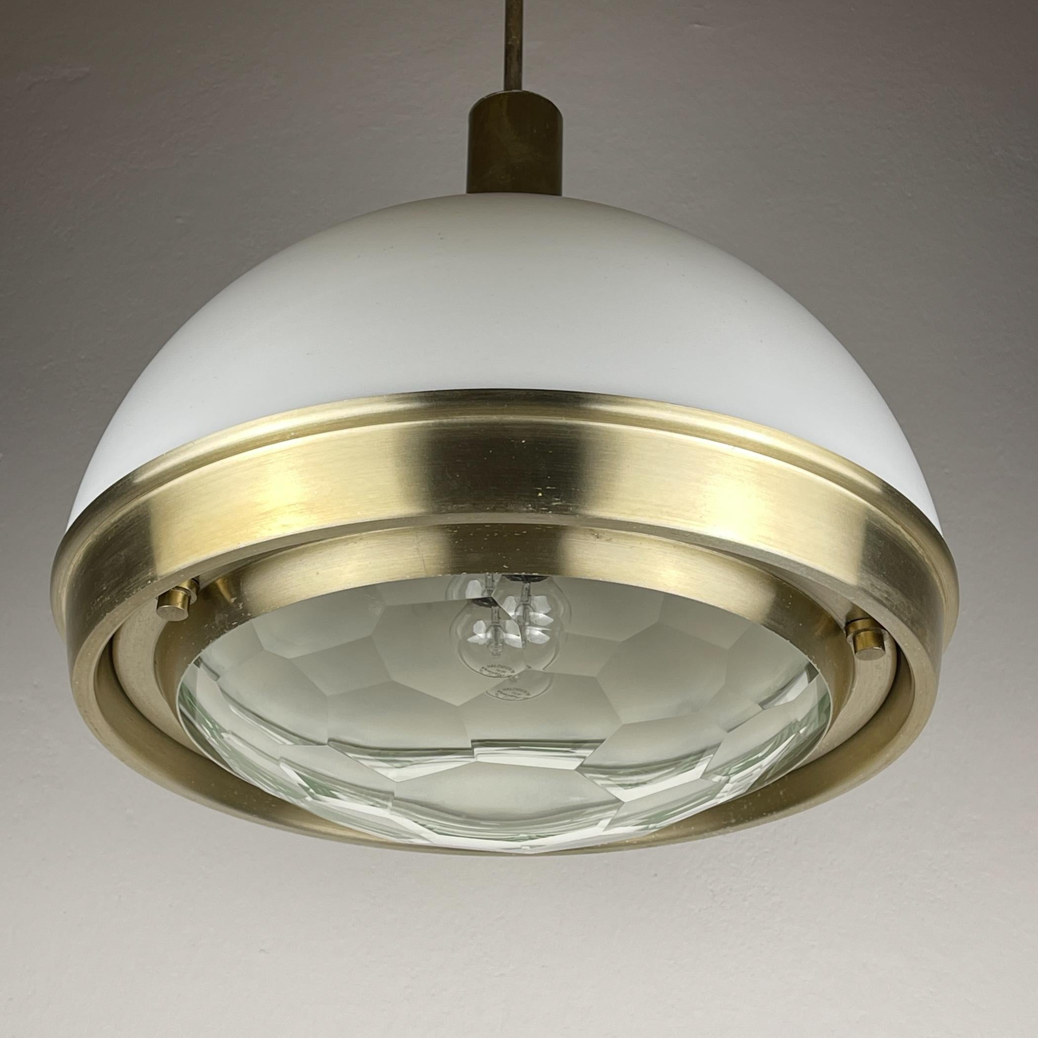 Mid-Century Modern Pendant lamp by Pia Guidetti Crippa for Lumi, Italy 1960s For Sale